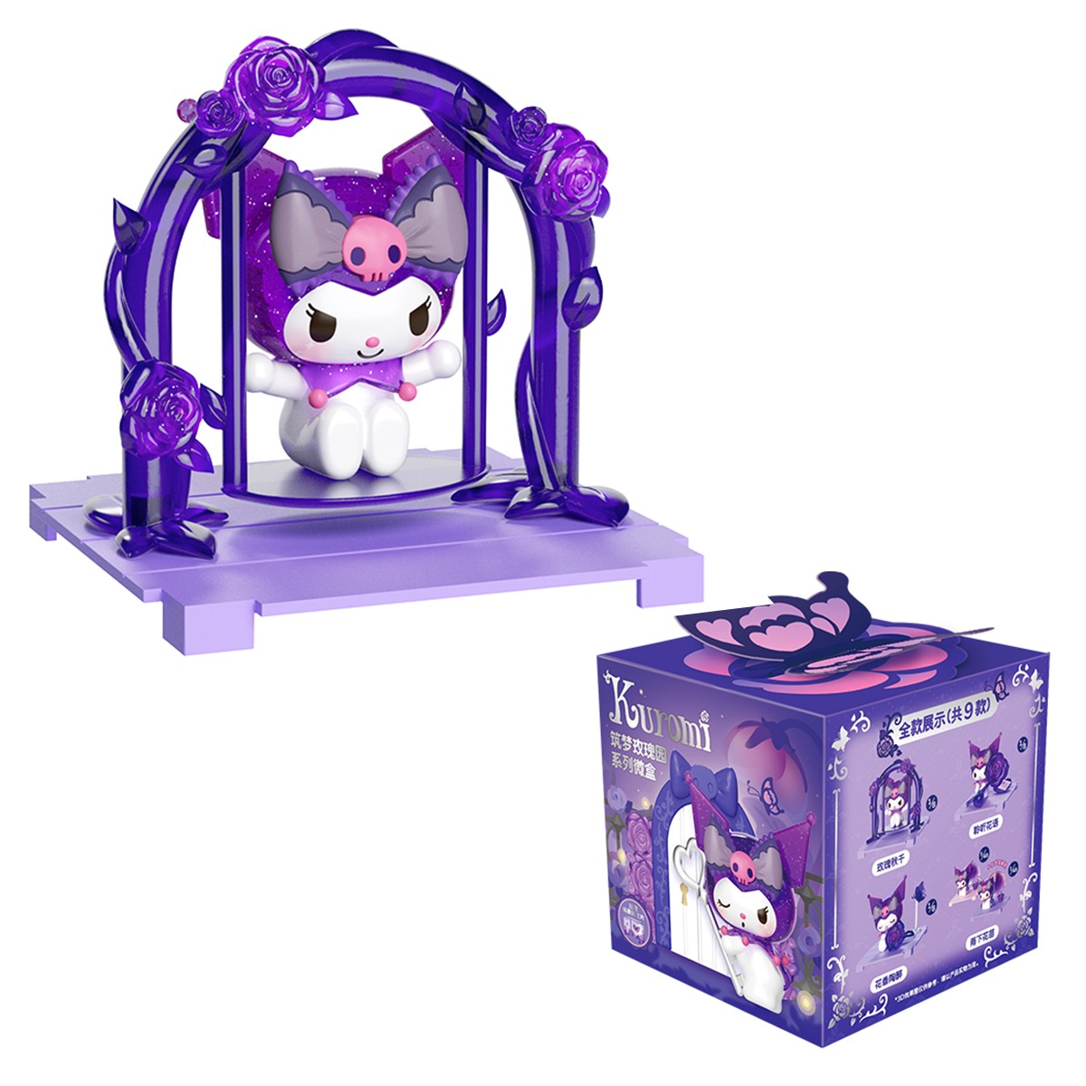 595грн +15% дисконт Арт. 23WH-006 Фігурка-сюрприз Pop Top Kuromi – Сад мрії