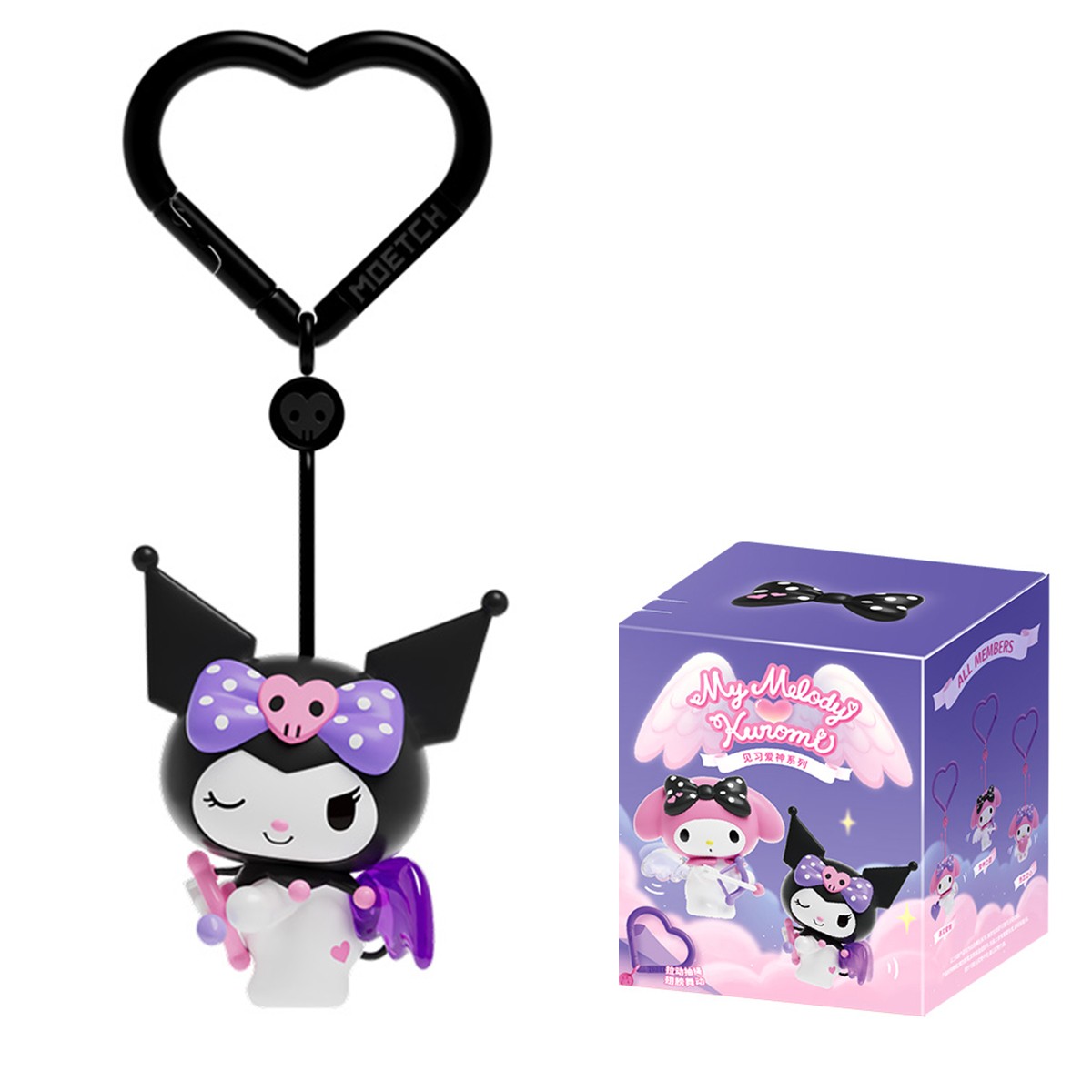 695грн+15%дисконт Арт.24MDL-003 Механічна іграшка-сюрприз Pop Top Kuromi & My Melody – Милі крильця