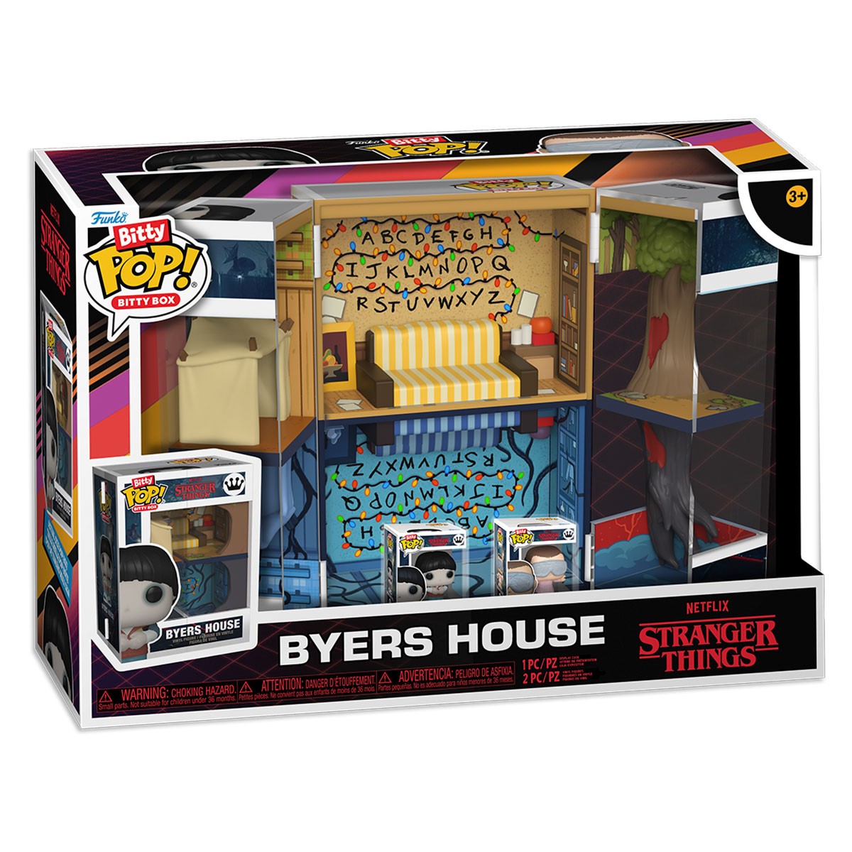 1395+15% дисконт Арт.85534 Ігровий набір Bitty POP! Boxes серії Дивні дива - Будинок Баєрса