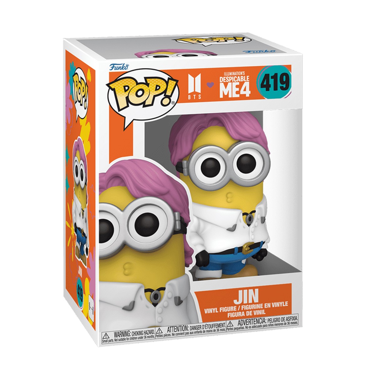 845грн+10% дисконт Арт. 85965 Ігрова фігурка Funko POP! серії Minions x BTS - Джін