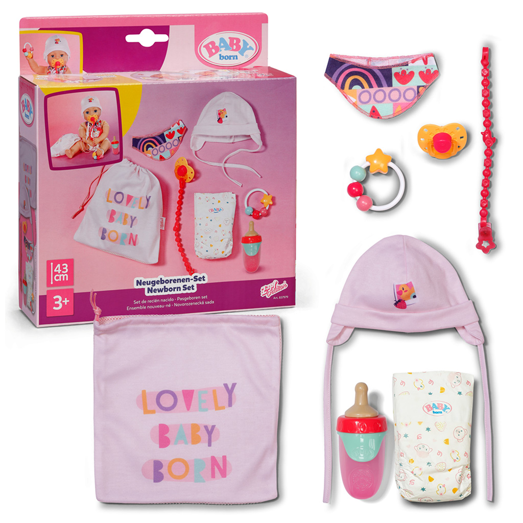 895грн+15% дисконт Арт.837979 Набір аксесуарів Baby Born Pinplay Перші важливі моменти 