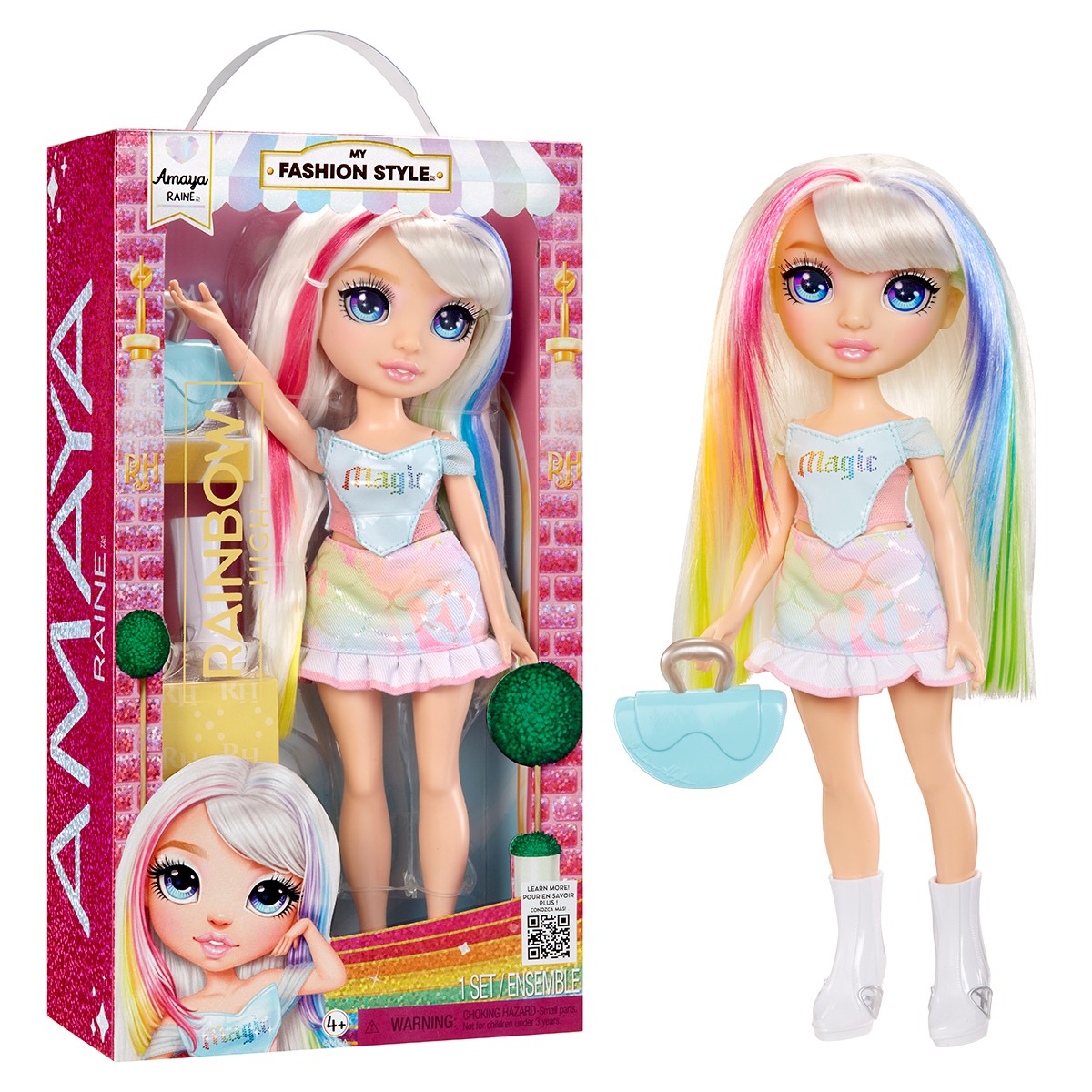 1195грн+15%дисконт Арт.547532 Лялька Rainbow High серії My Fashion Style – Амая