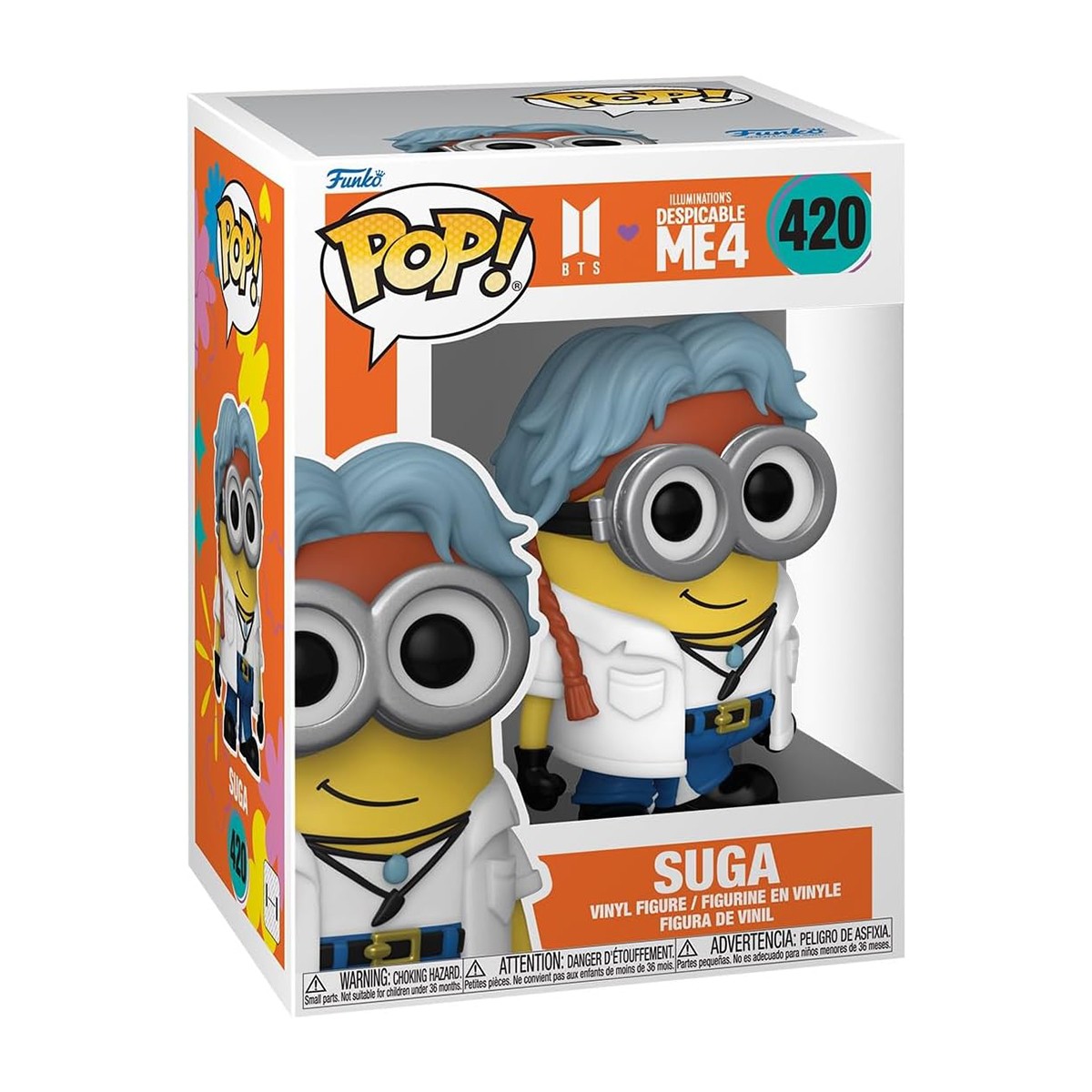 845грн+15% дисконт Арт.85968 Ігрова фігурка Funko POP! cерії Minions x BTS - Шуга