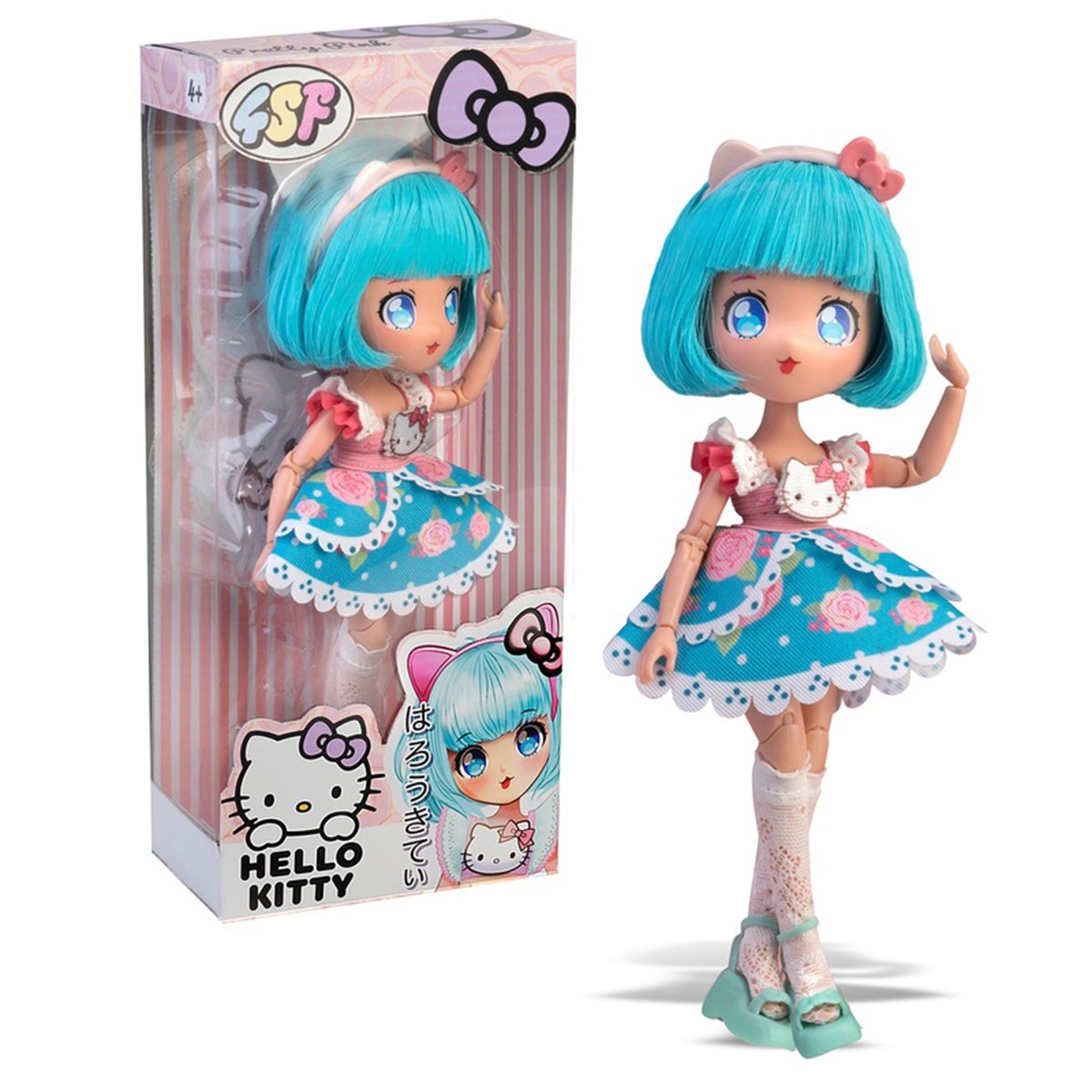 895грн+10% дисконт Арт.HKTF0300 Лялька 4SF Manga Dolls серії Hello Kitty – Красуня Пінк