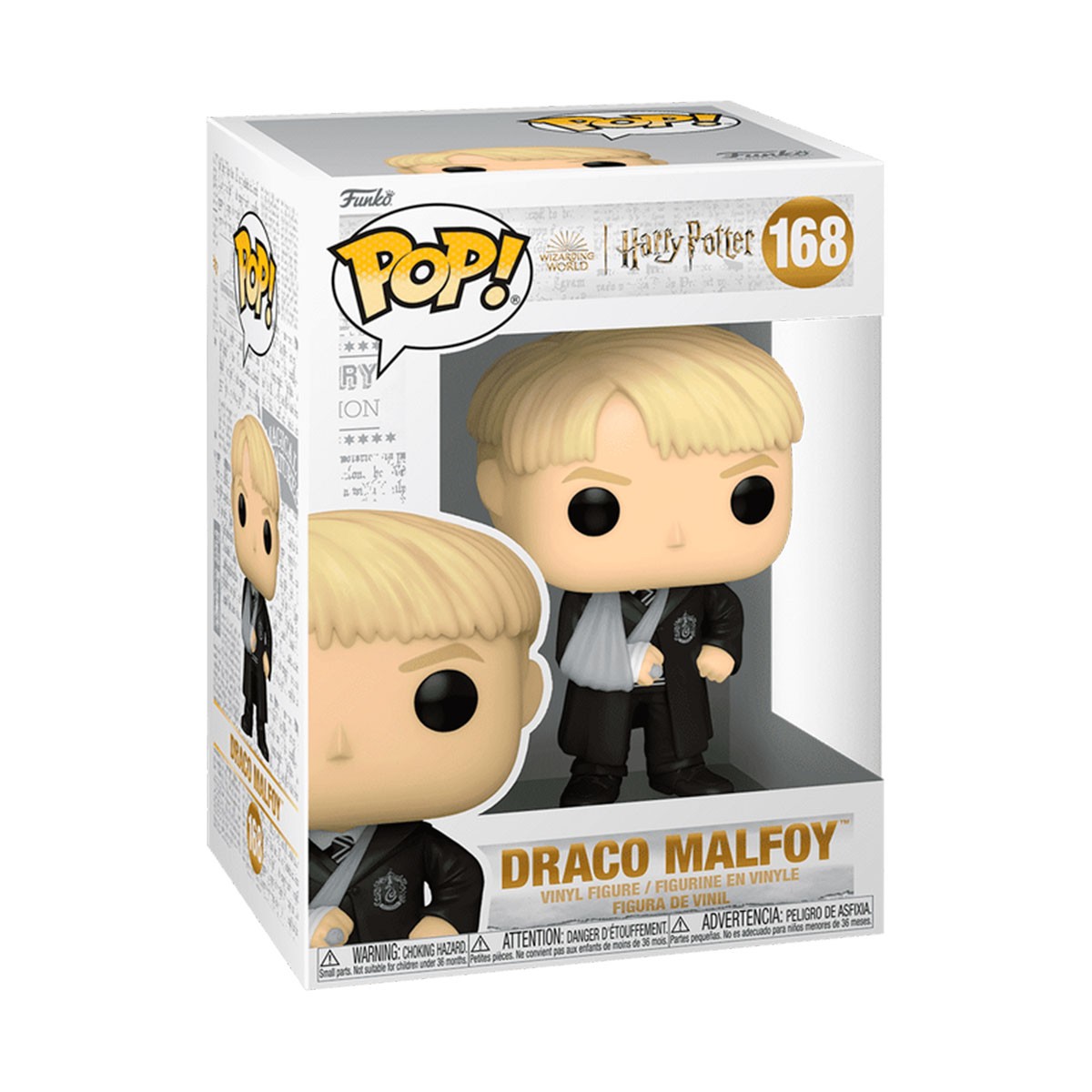 845грн+15% дисконт Арт.76005 Ігрова фігурка Funko Pop! серії Гаррі Поттер – Малфой зі зламаною рукою