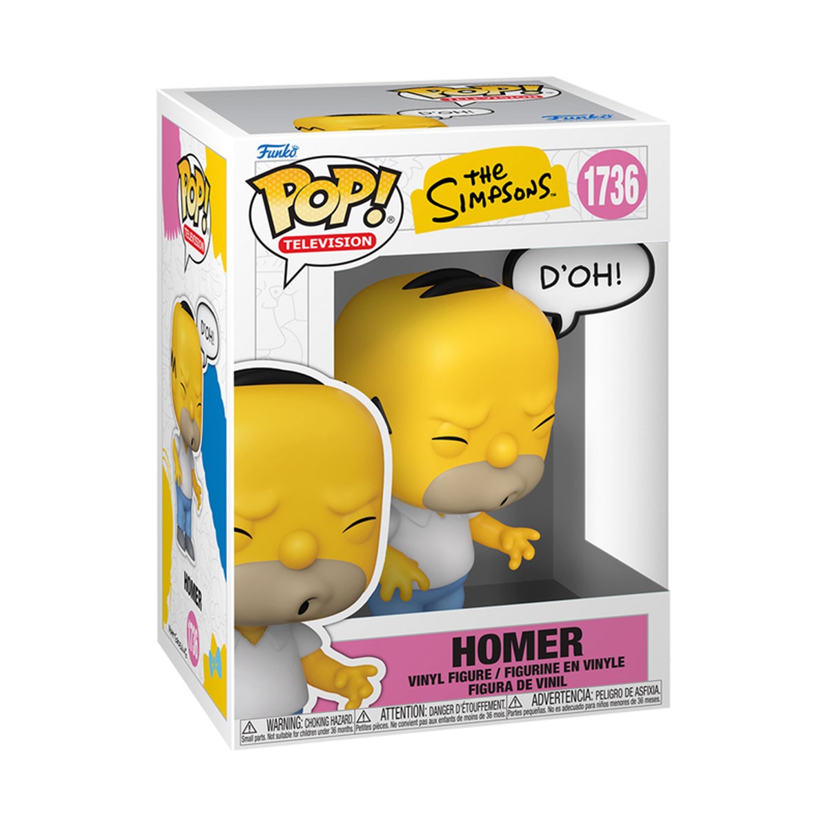 845грн+15% дисконт Арт.86412 Ігрова фігурка Funko POP! серії Сімпсони S12 - Гомер
