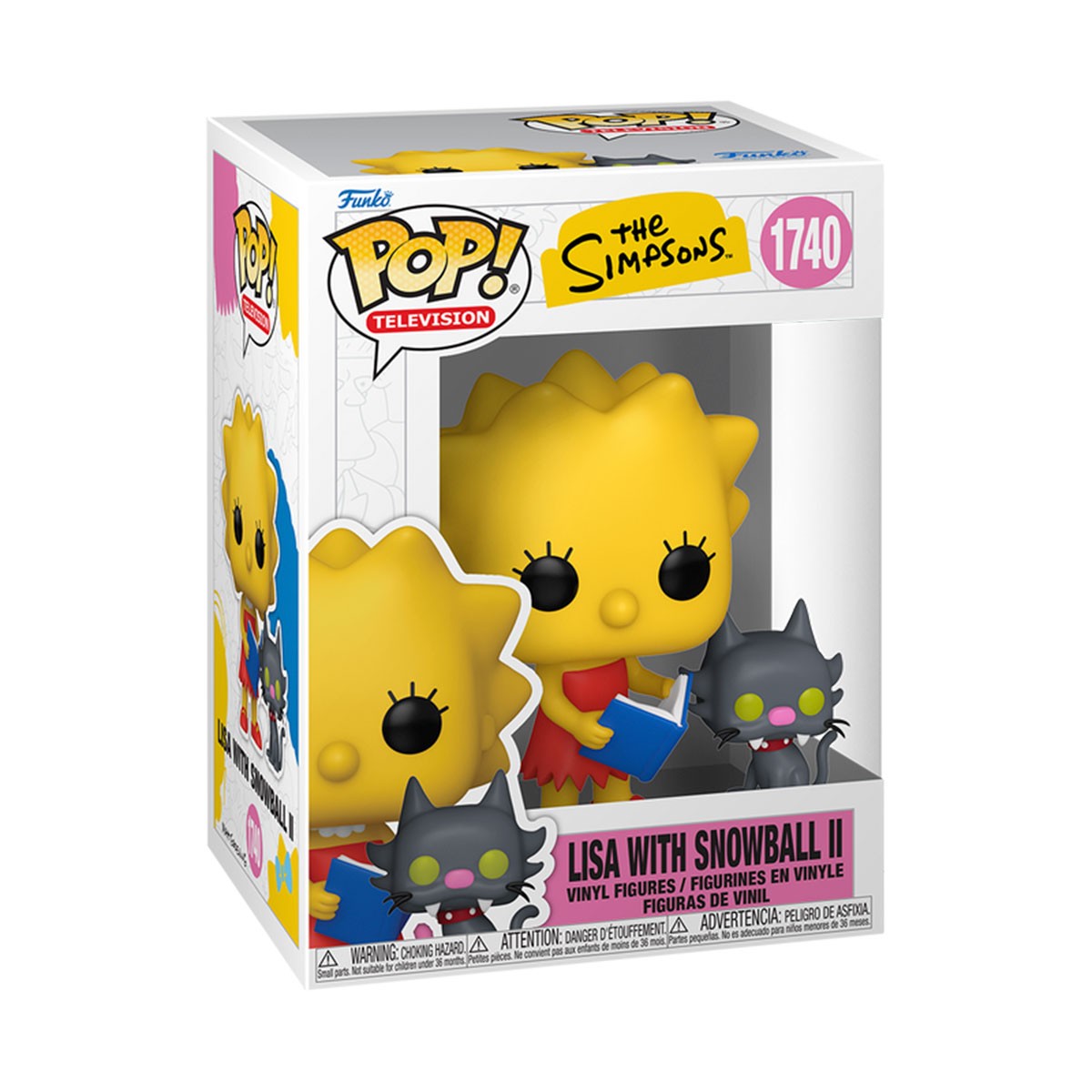 845грн +15% дисконт Арт.86409 Набір фігурок Funko POP! серії Сімпсони S11 - Ліса й маленький помічник Санти