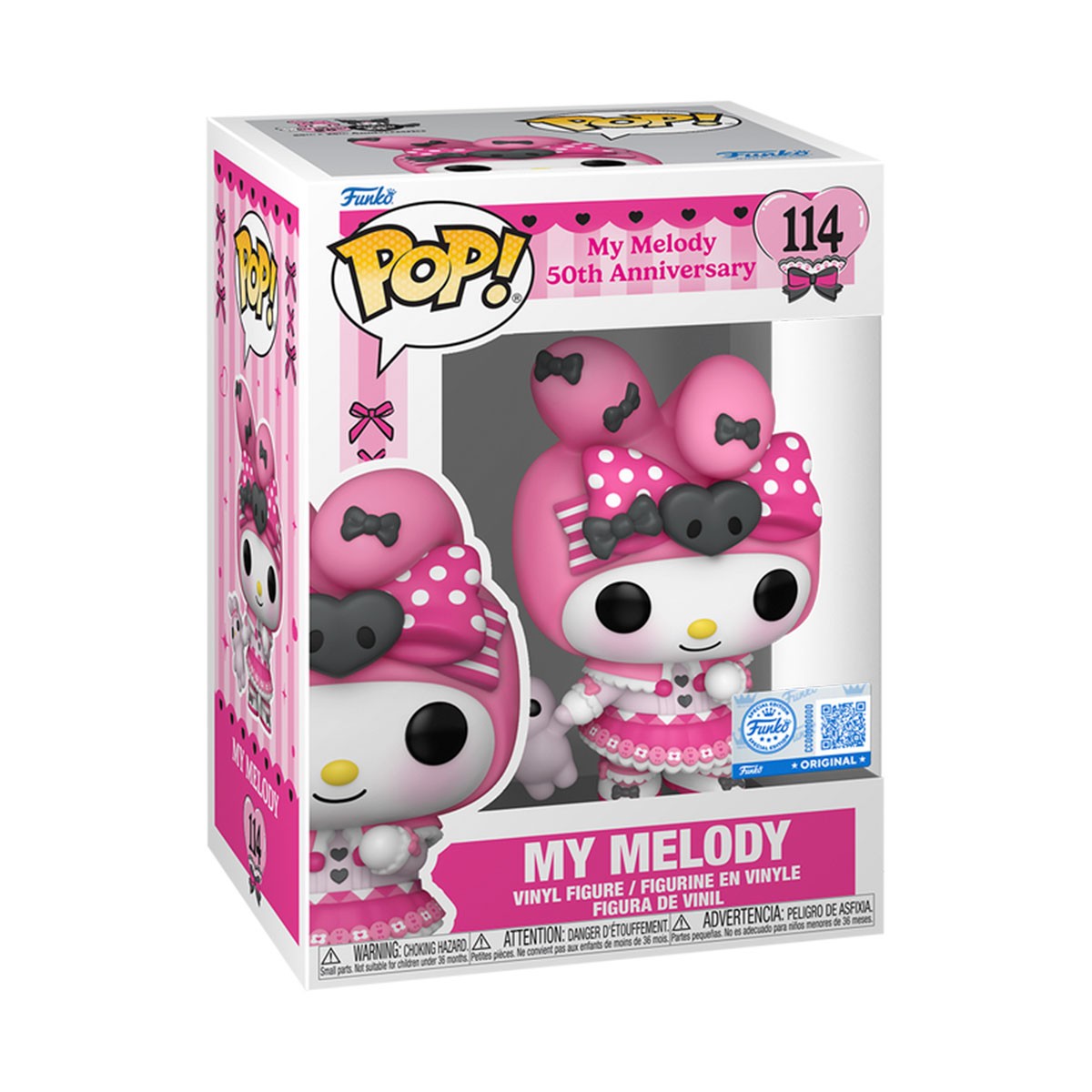 845грн+15% дисконт Арт.88861 Ігрова фігурка Funko POP! серії Sanrio:My Melody - Моя Мелоді