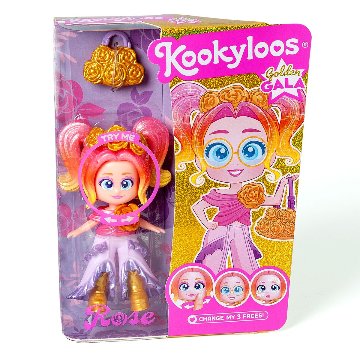 495 грн+10% дисконт Арт.PKL7D406IN00 Лялька Kookyloos - Ґолден Ґала