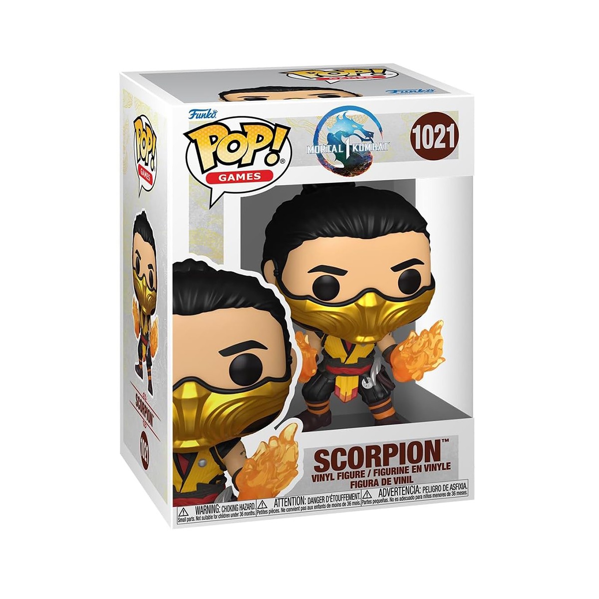 845грн+15% дисконт Арт.80274 Ігрова фігурка Funko Pop! серії Смертельна битва - Скорпіон