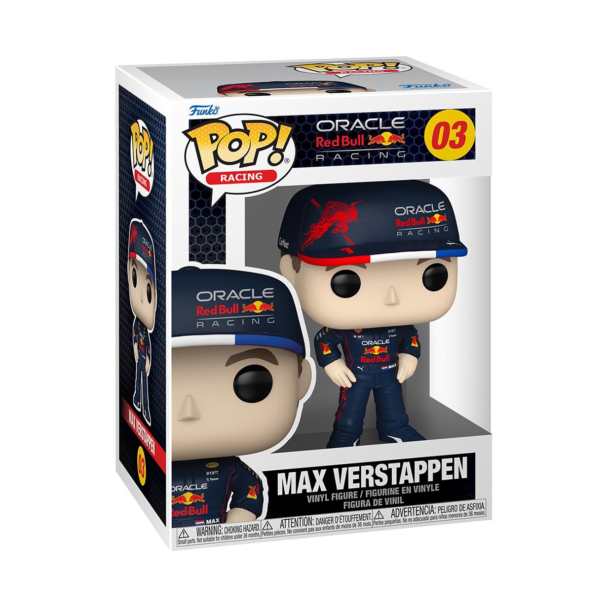 845грн+15% дисконт Арт.72217 Ігрова фігурка Funko POP! серії Формула-1 - Макс Ферстаппен