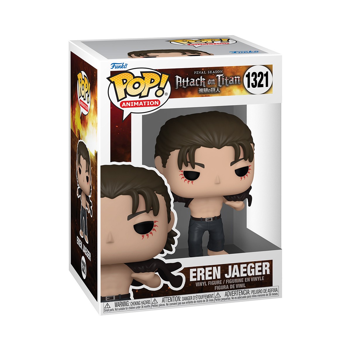 845грн +15% дисконт Арт.67926 Ігрова фігурка Funko POP! - Ерен Йегер