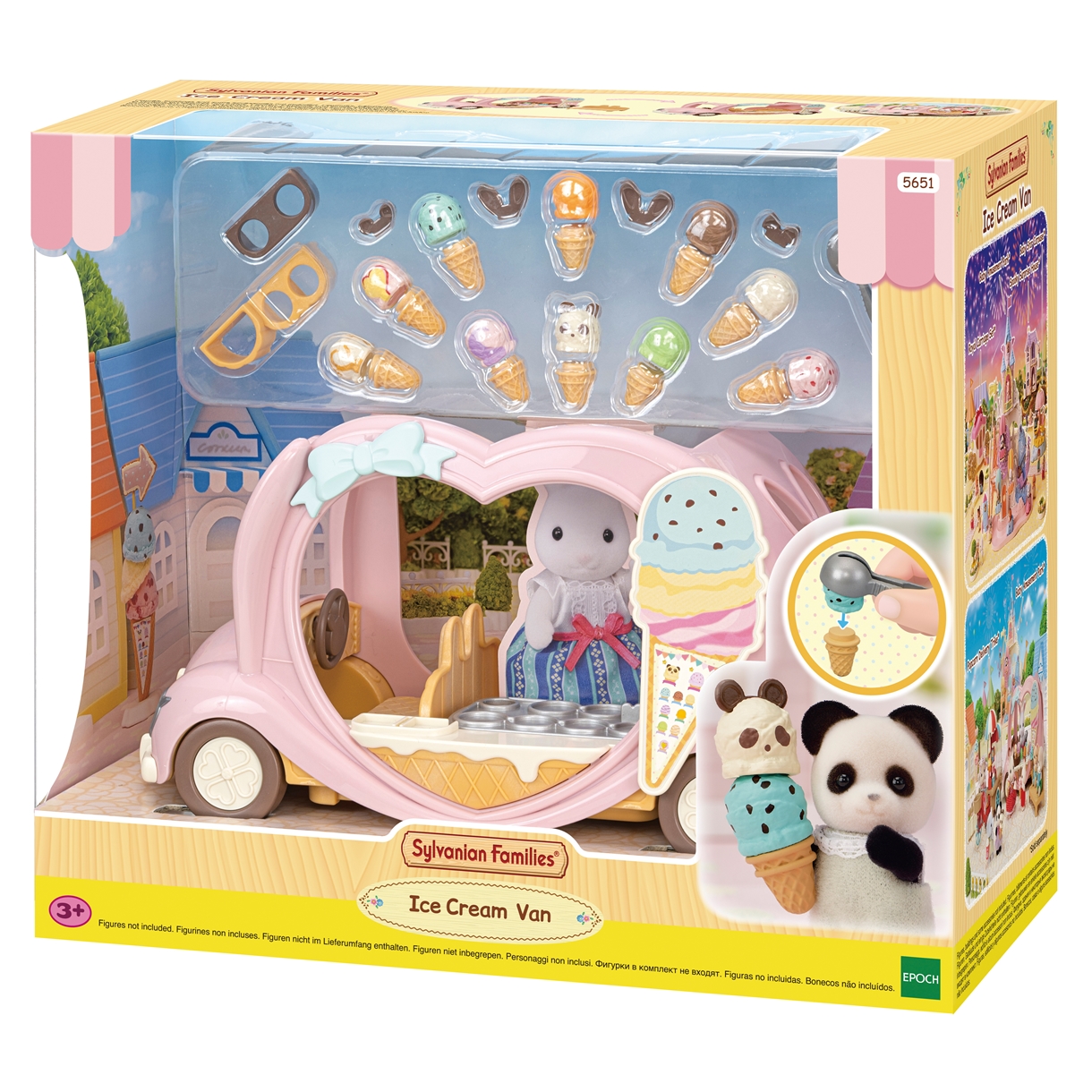 Ігровий набір Sylvanian Families Фургончик з морозивом (5651)