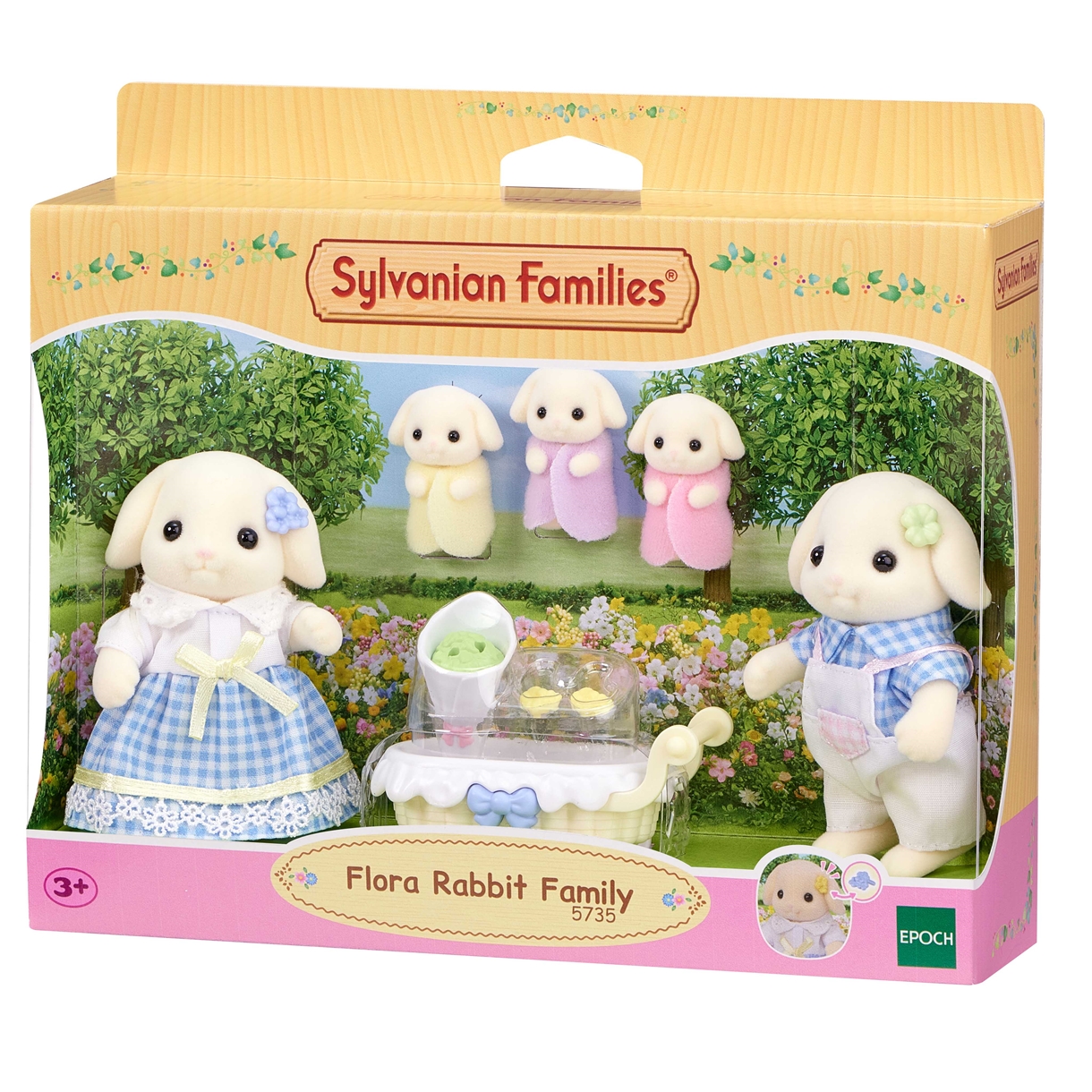 Ігровий набір Sylvanian Families "Сім'я Квіткових кроликів" (5735)