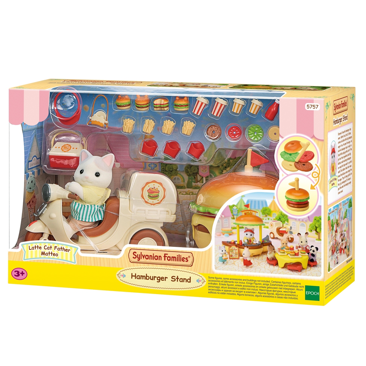Ігровий набір Sylvanian Families "Ресторан на колесах" (5757)