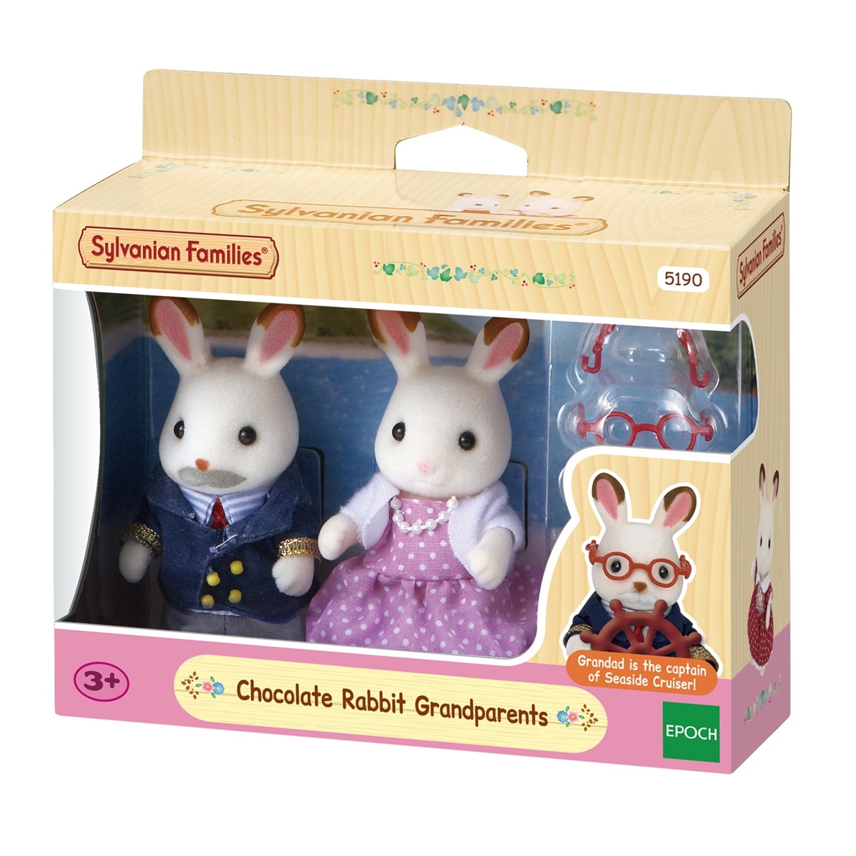 Ігровий набір Sylvanian Families Бабуся та дідусь Шоколадних кроликів (5190)