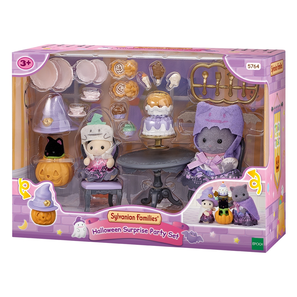 Очікується !! Ігровий набір Sylvanian Families Вечірка на Гелловін (5764)