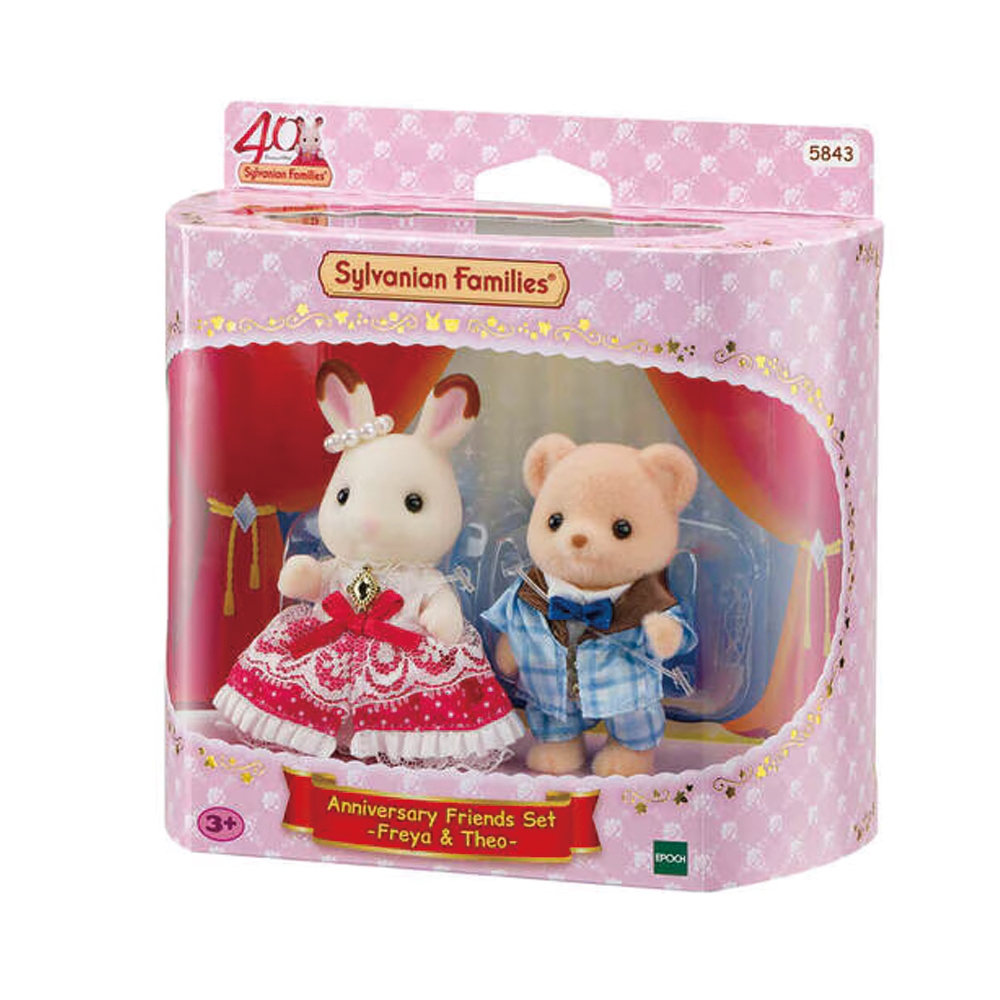 Ігровий набір Sylvanian Families Друзі Фрея і Тео (5843)