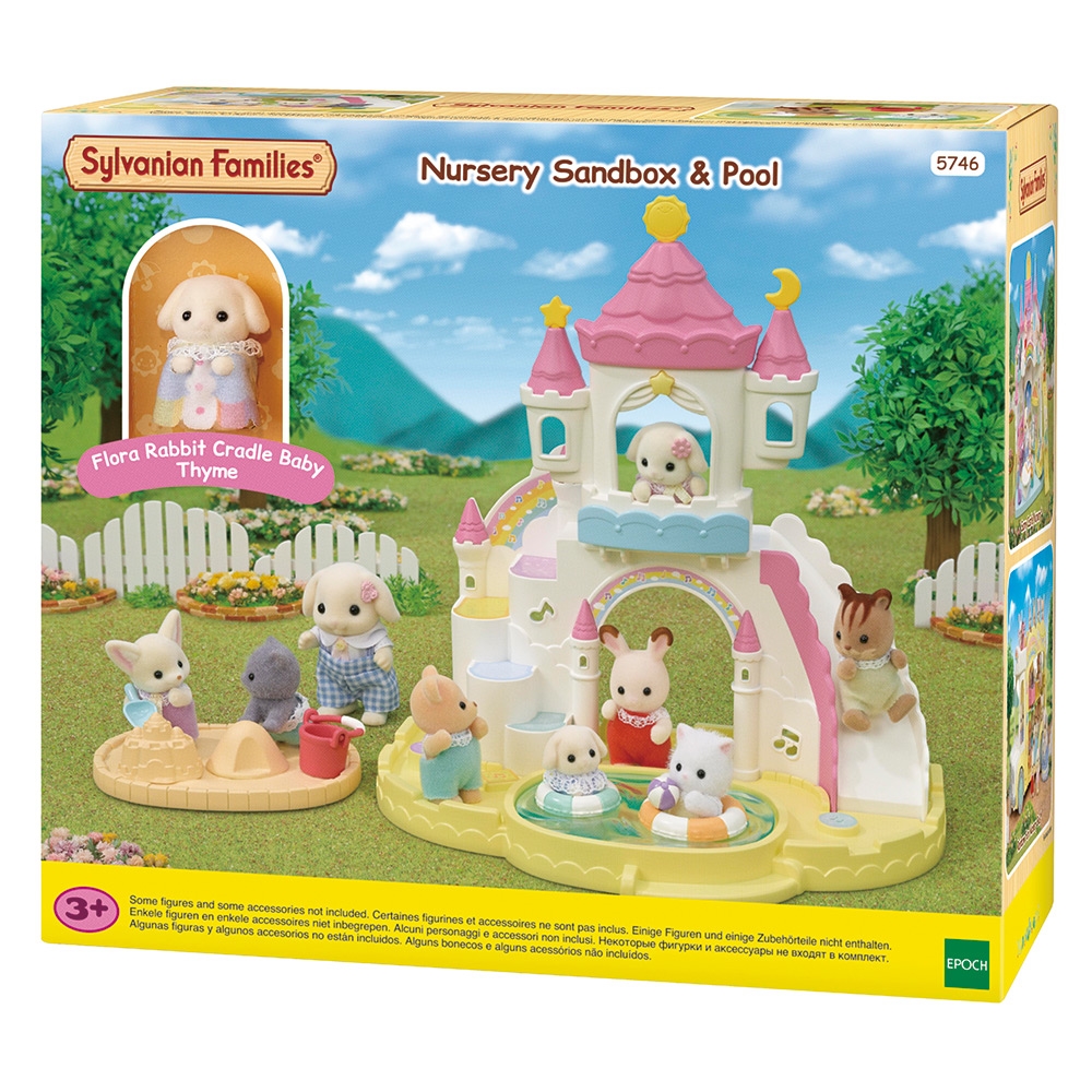 Очікується!!! Ігровий набір Sylvanian Families Дитяча пісочниця і басейн (5746)