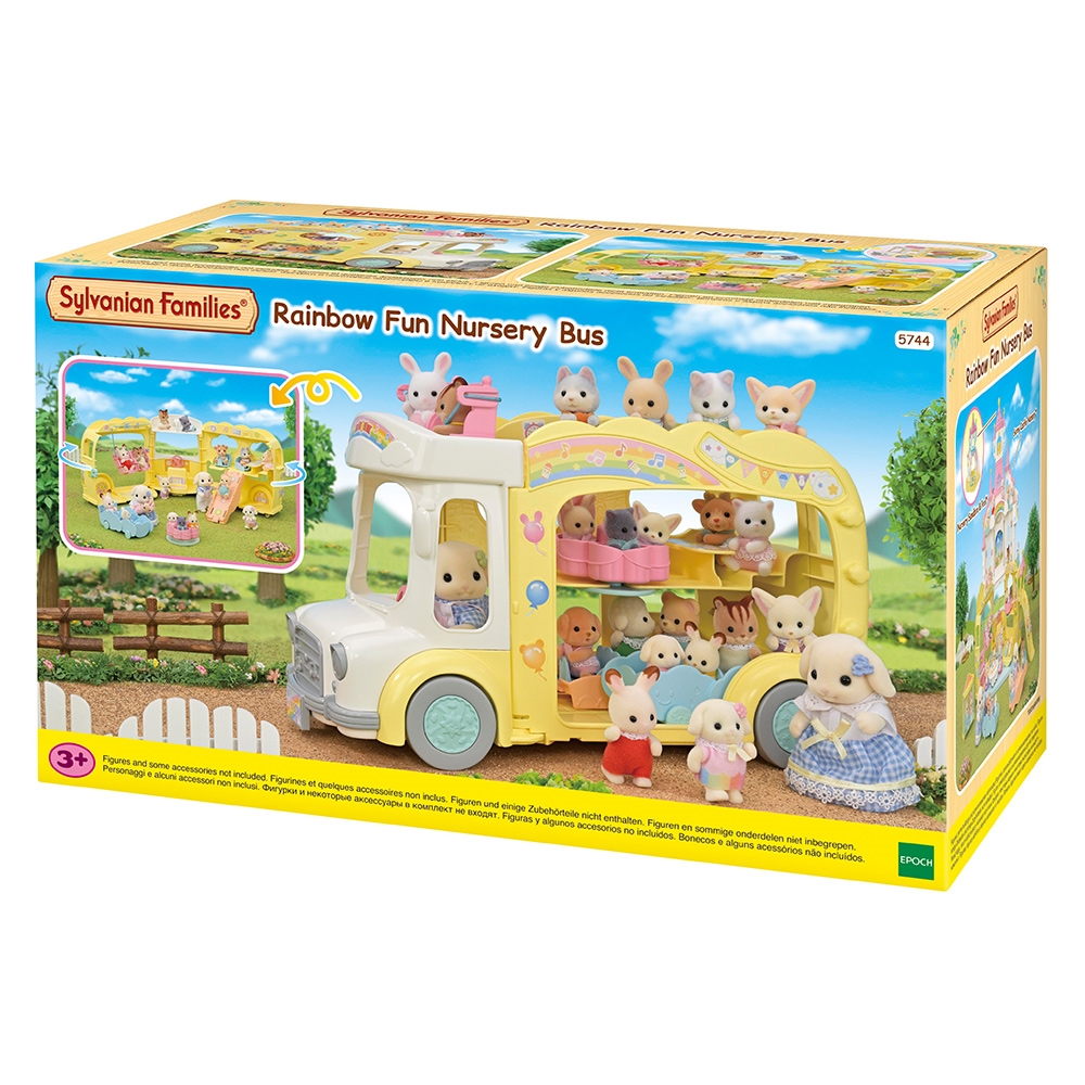 Очікується!!! Ігровий набір Sylvanian Families Дитячий двоповерховий автобус (5744)