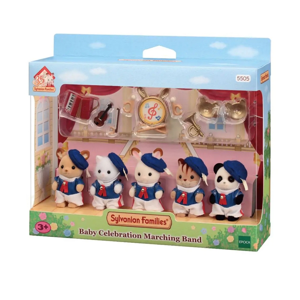 Очікується!!! Ігровий набір Sylvanian Families Малюки-музики (5505)