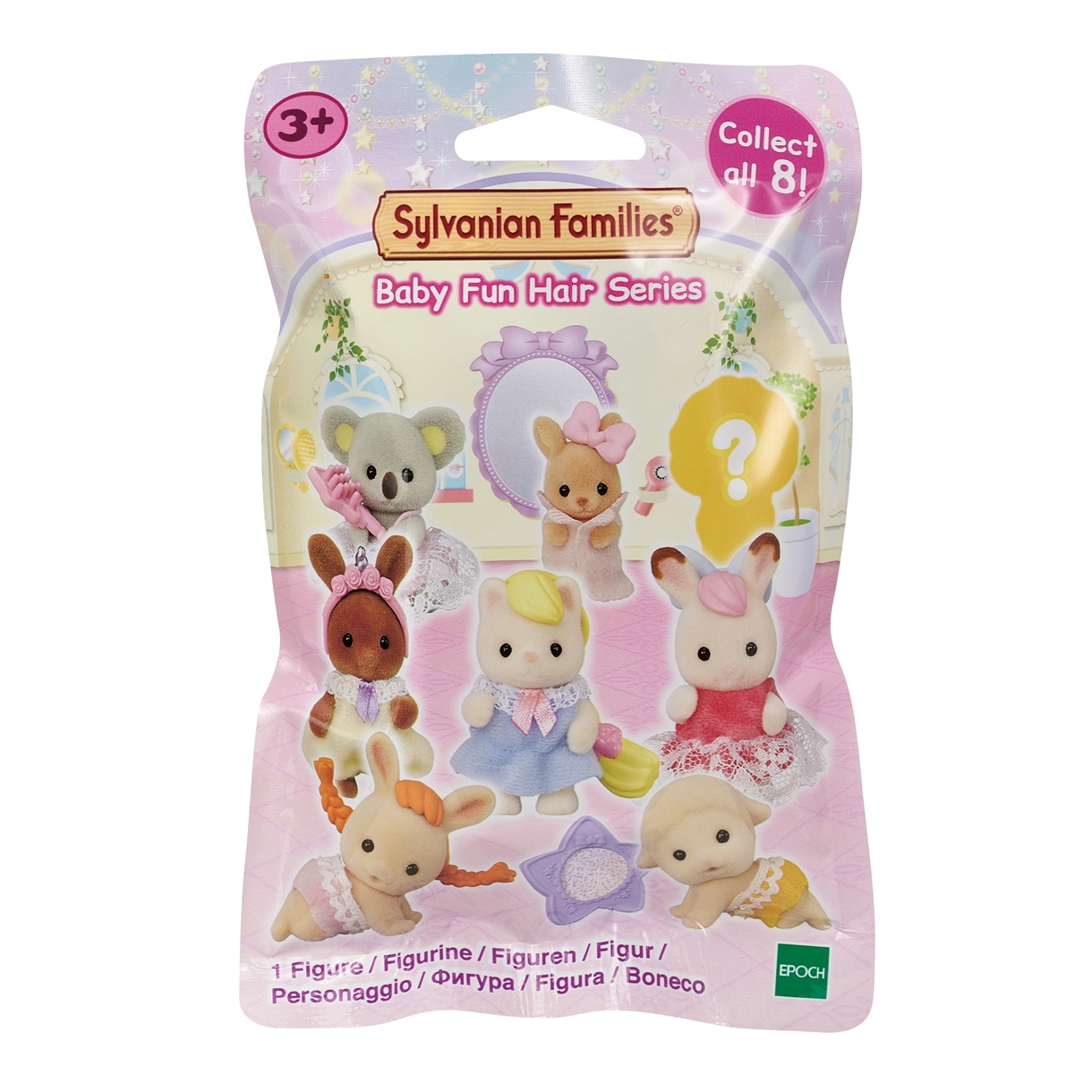 Очікується!!! Іграшка-сюрприз Sylvanian Families в асортименті, серія Веселі зачіски (5657)
