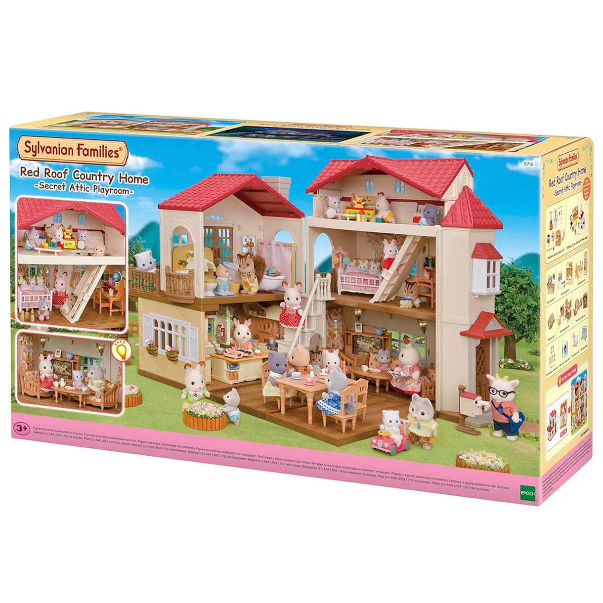 Очікується!!!Великий будинок Sylvanian Families з секретною мансардою (5716)