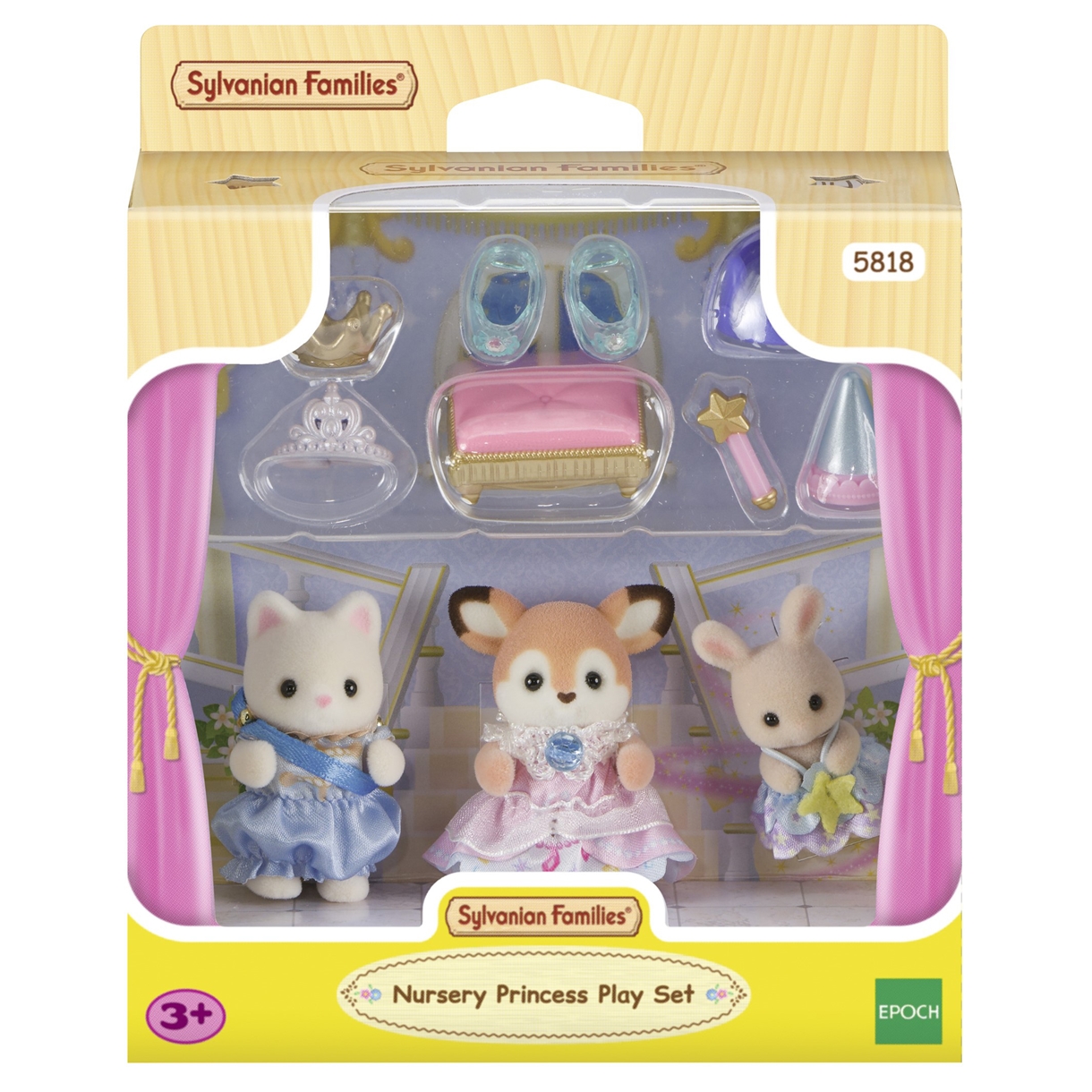 Очікується!!! Малюки Принцеси з аксесуарами Sylvanian Families (5818)