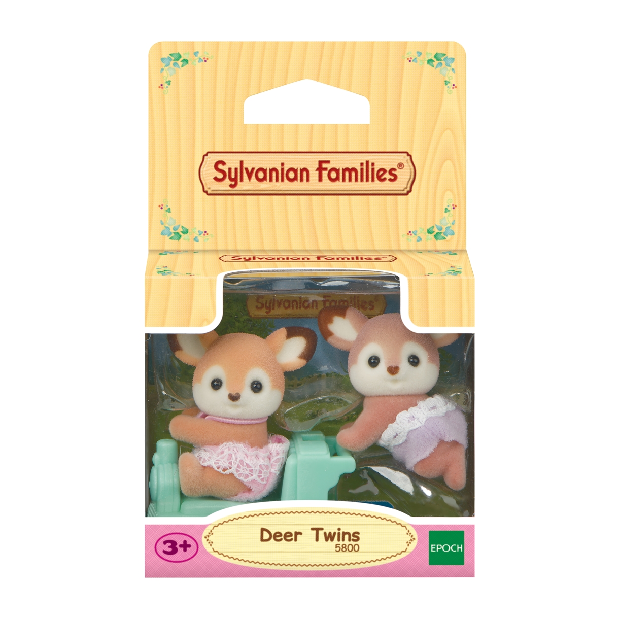 Очікується!!! Ігровий набір Sylvanian Families Квіткові Оленята-двійнята (5800)
