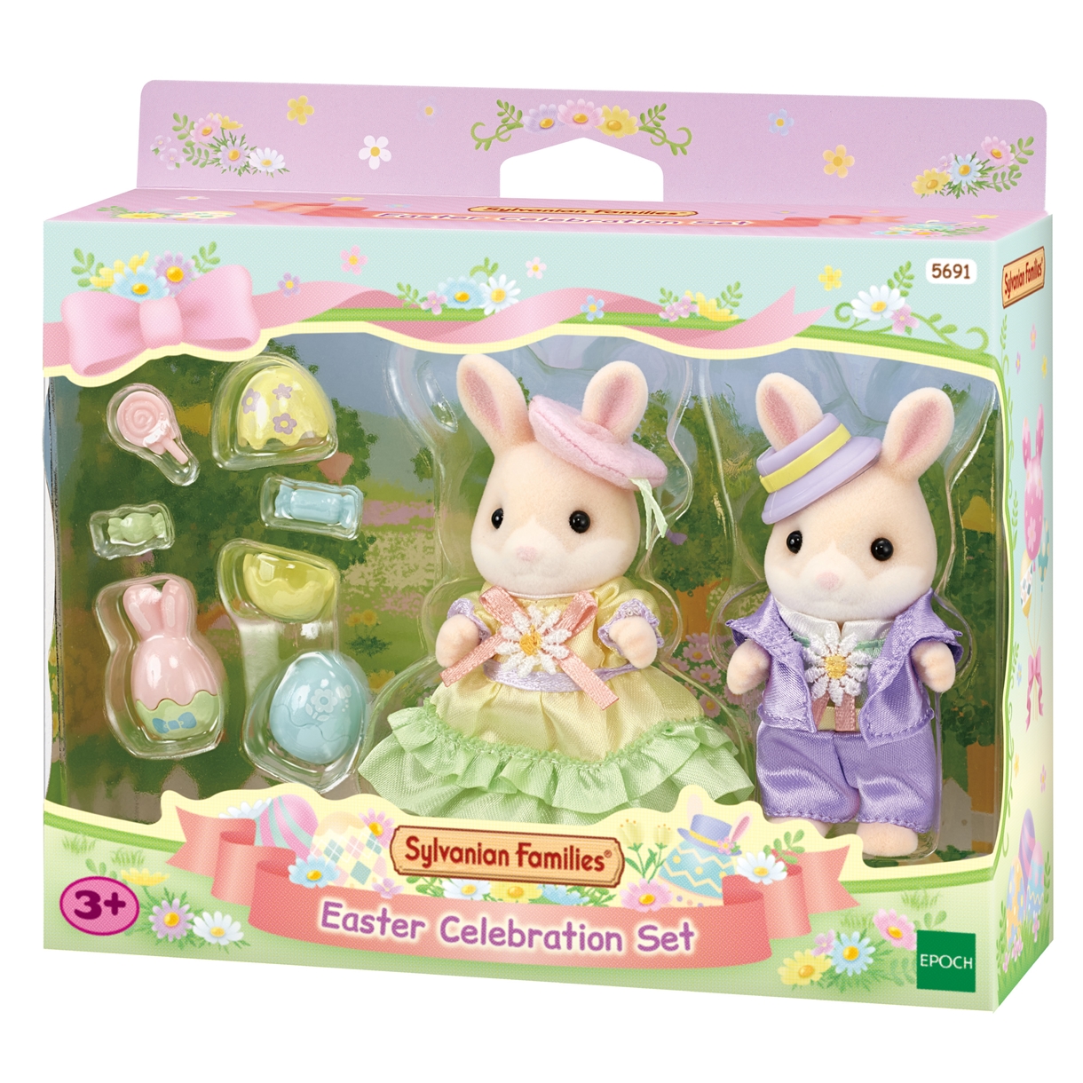 Очікується!!! Ігровий набір Sylvanian Families Великодній набір (5691)