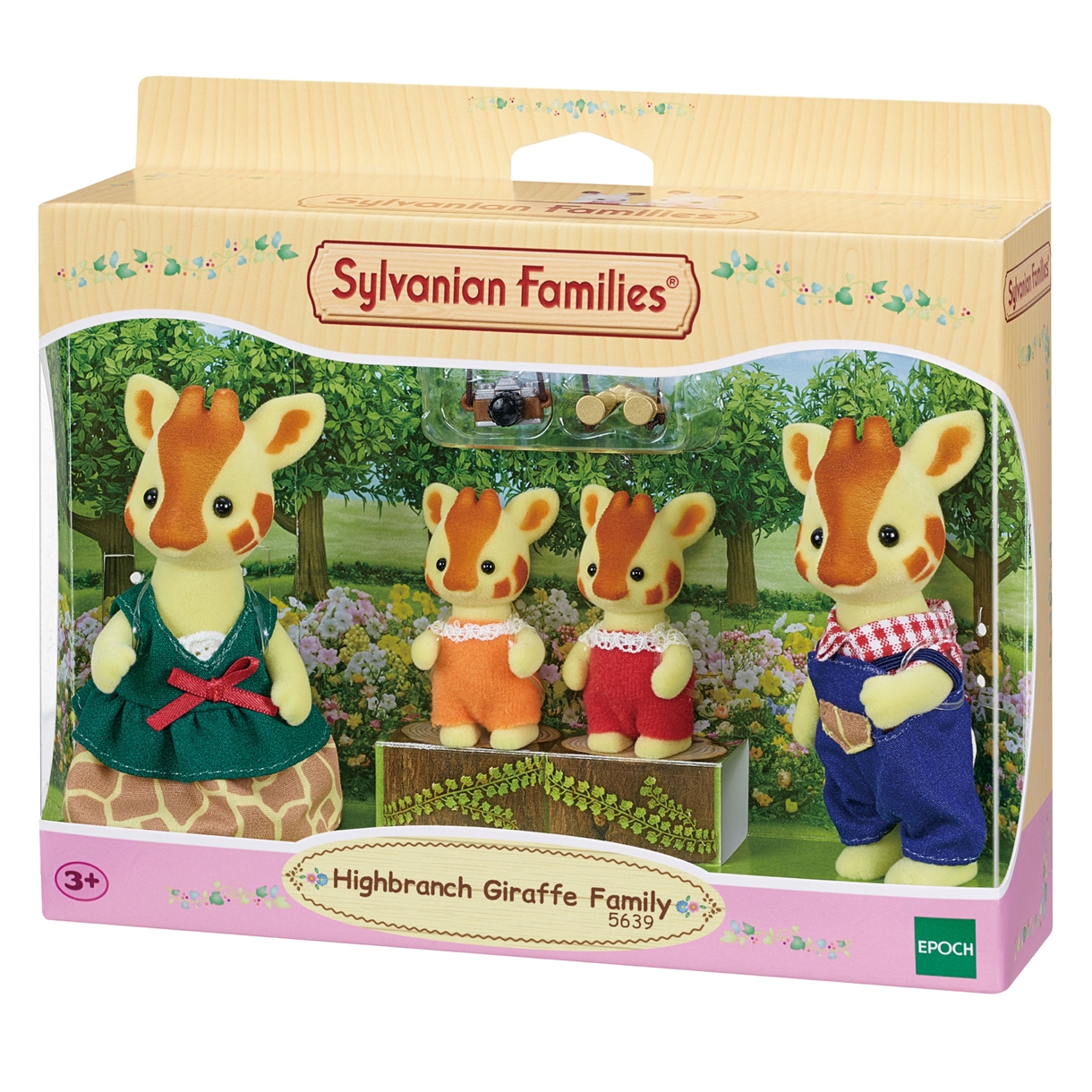 Очікується !!! Ігровий набір Sylvanian Families "Сім'я Жирафів" (5639)
