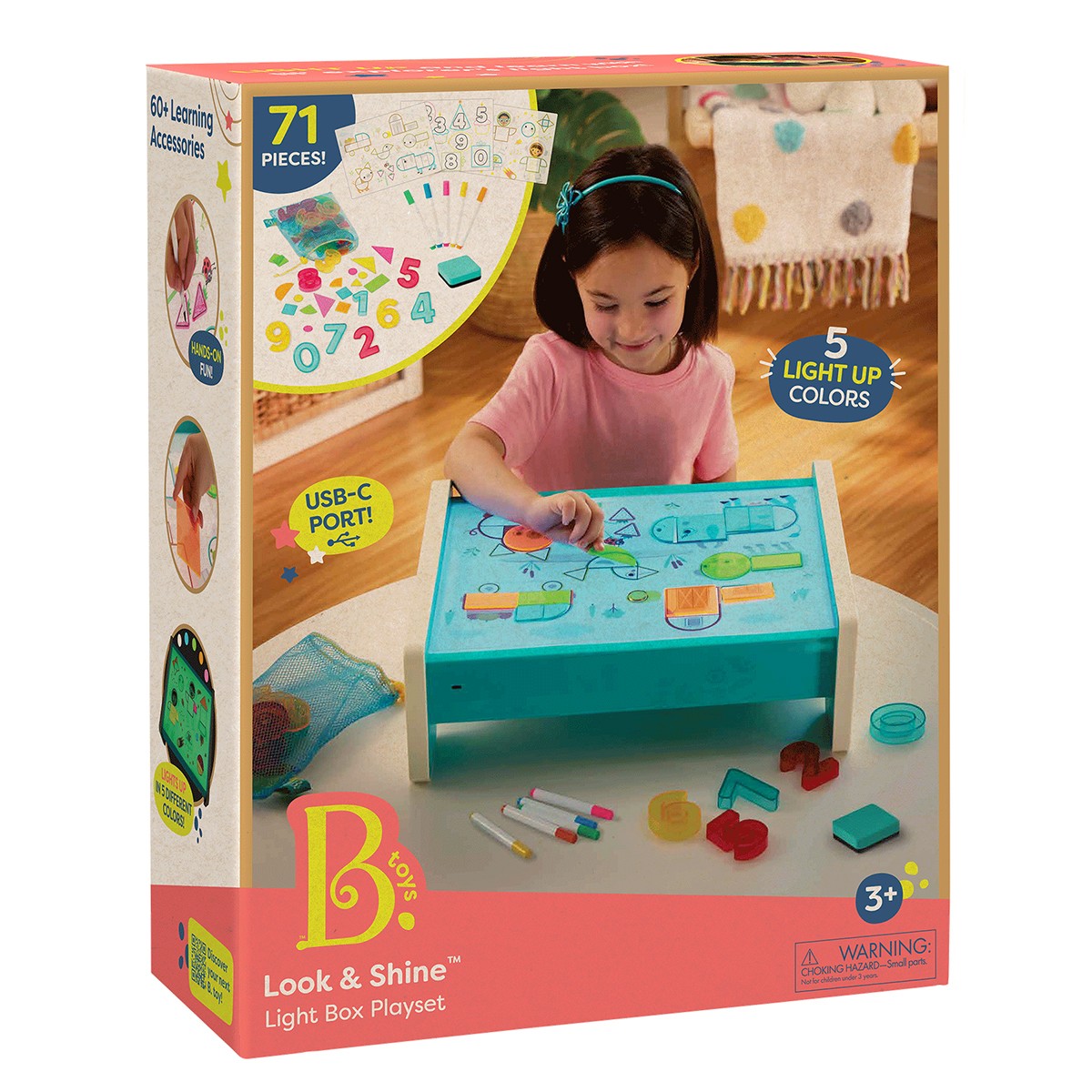 3195грн+15% дисконт Арт.BX2604Z Навчальний набір зі світловим центром Look & Shine™ – Світло відкриттів