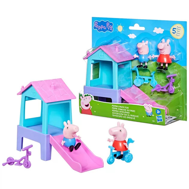 955грн +10% дисконт Арт.F8872 Ігровий набір Peppa Figurines – Веселощі у парку