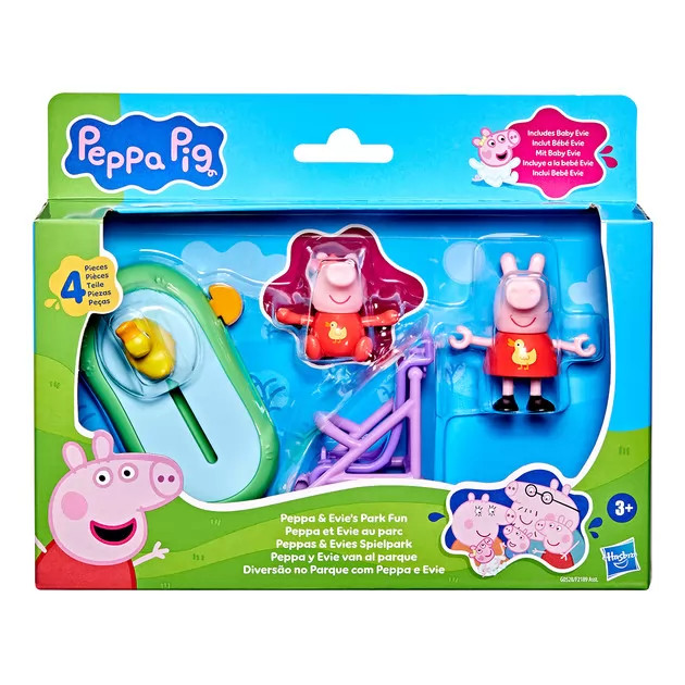1255грн +15% дисконт Арт.G0528 Ігровий набір Peppa Figurines серії Моменти з Пеппою – Сестрички на прогулянці