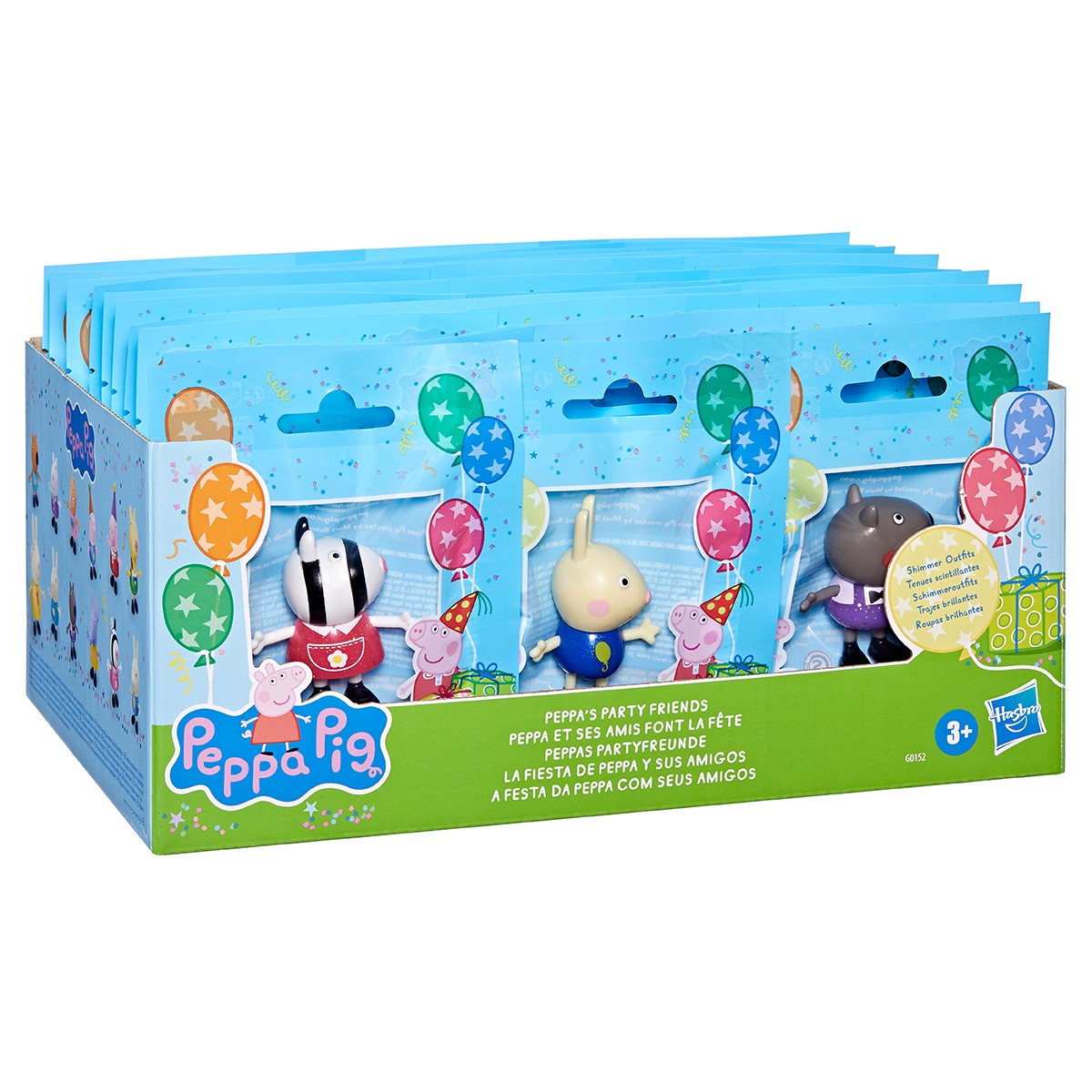 245грн+10% дисконт Арт.G0152 Фігурка Peppa Figurines – Вечірка друзів