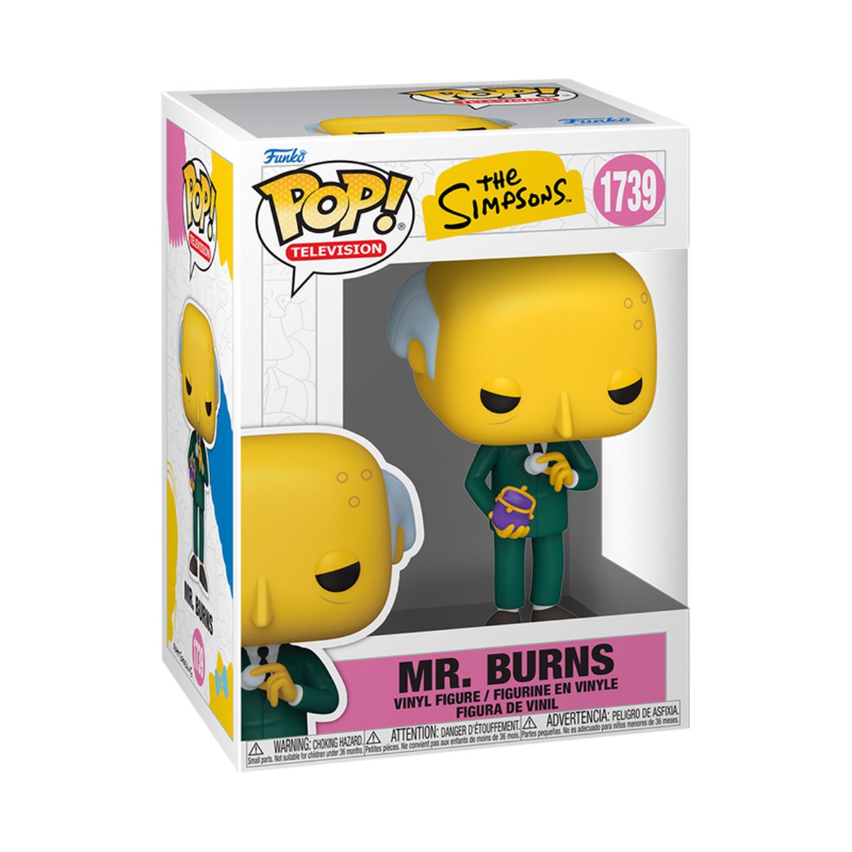 845грн+15% дисконт Арт.86408 Ігрова фігурка Funko POP! серії Сімпсони S11 - Містер Бернс