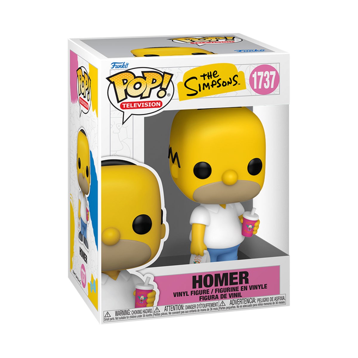 845грн+15% дисконт Арт.86406 Ігрова фігурка Funko POP! серії Сімпсони S11 - Гомер