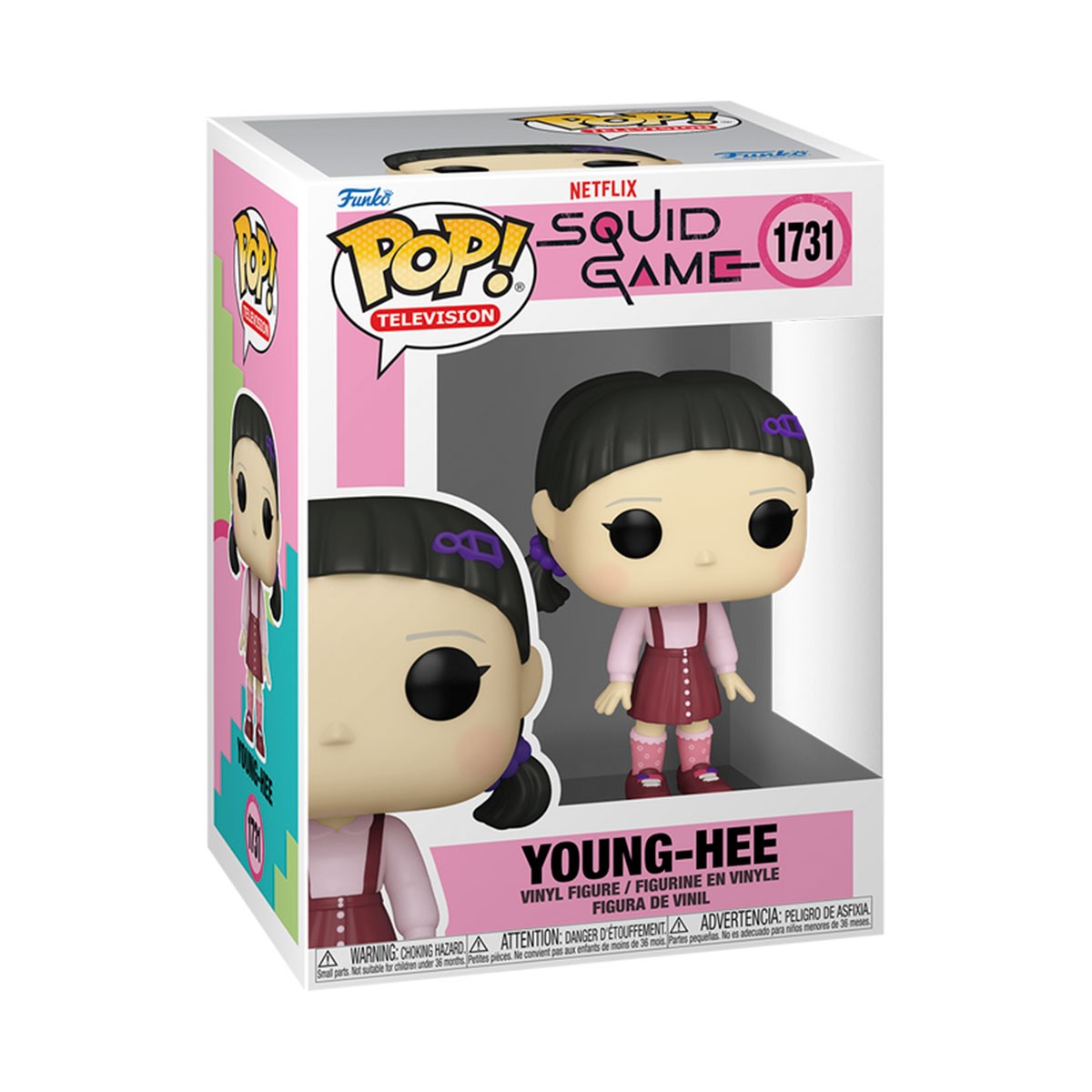 845грн+15% дисконт Арт.83484 Ігрова фігурка Funko POP! серії Гра в кальмара 3 - Йон Хі