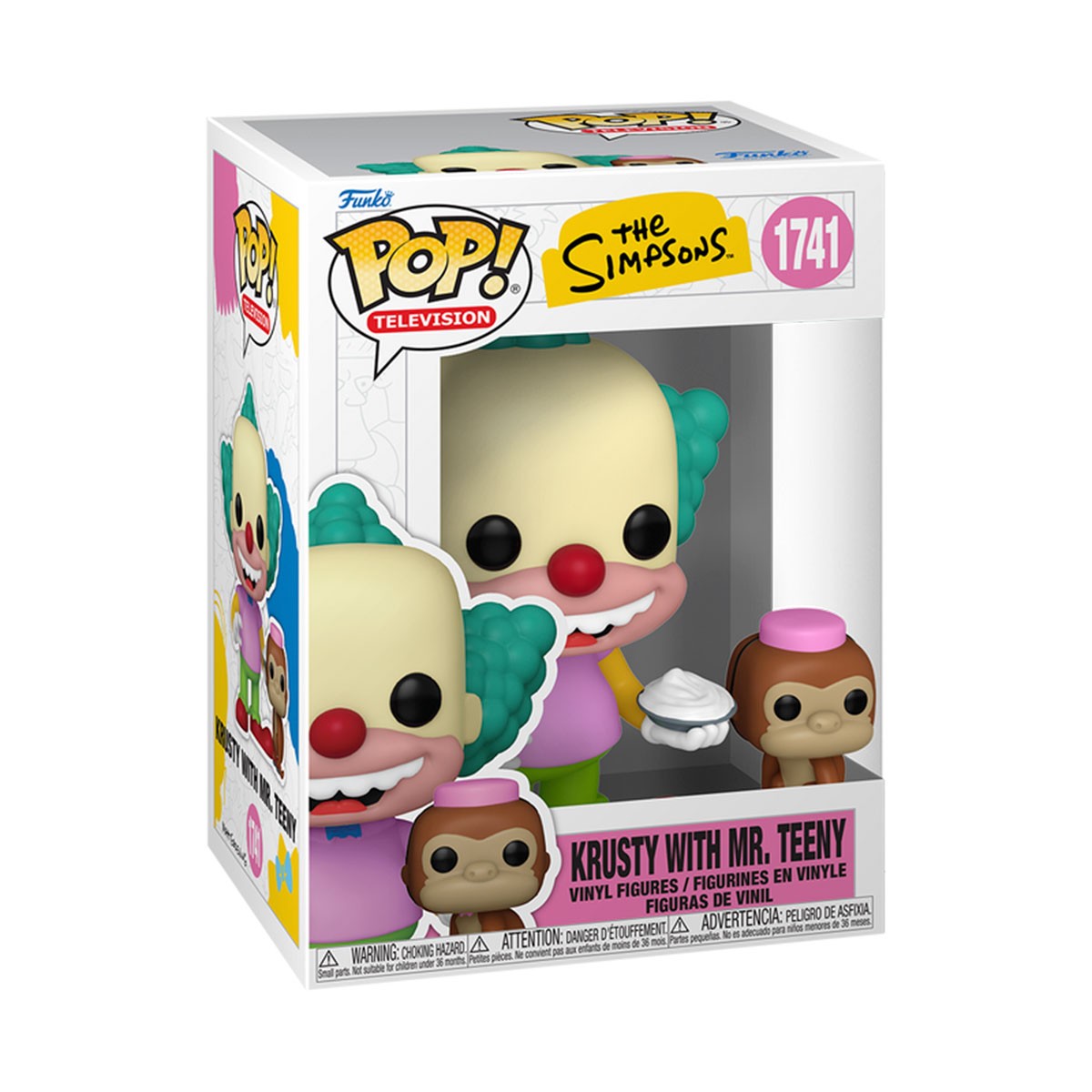 845грн+15% дисконт Арт.86410 Набір фігурок Funko POP! серії Сімпсони S11 - Красті Клоун і Тенні