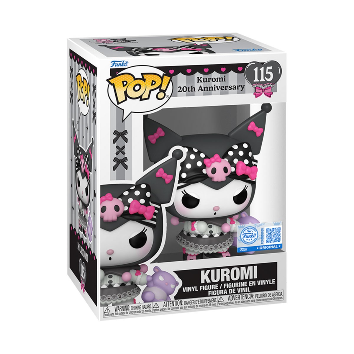 845грн+15% дисконт Арт.88860 Ігрова фігурка Funko POP! серії Sanrio:Kuromi - Куромі