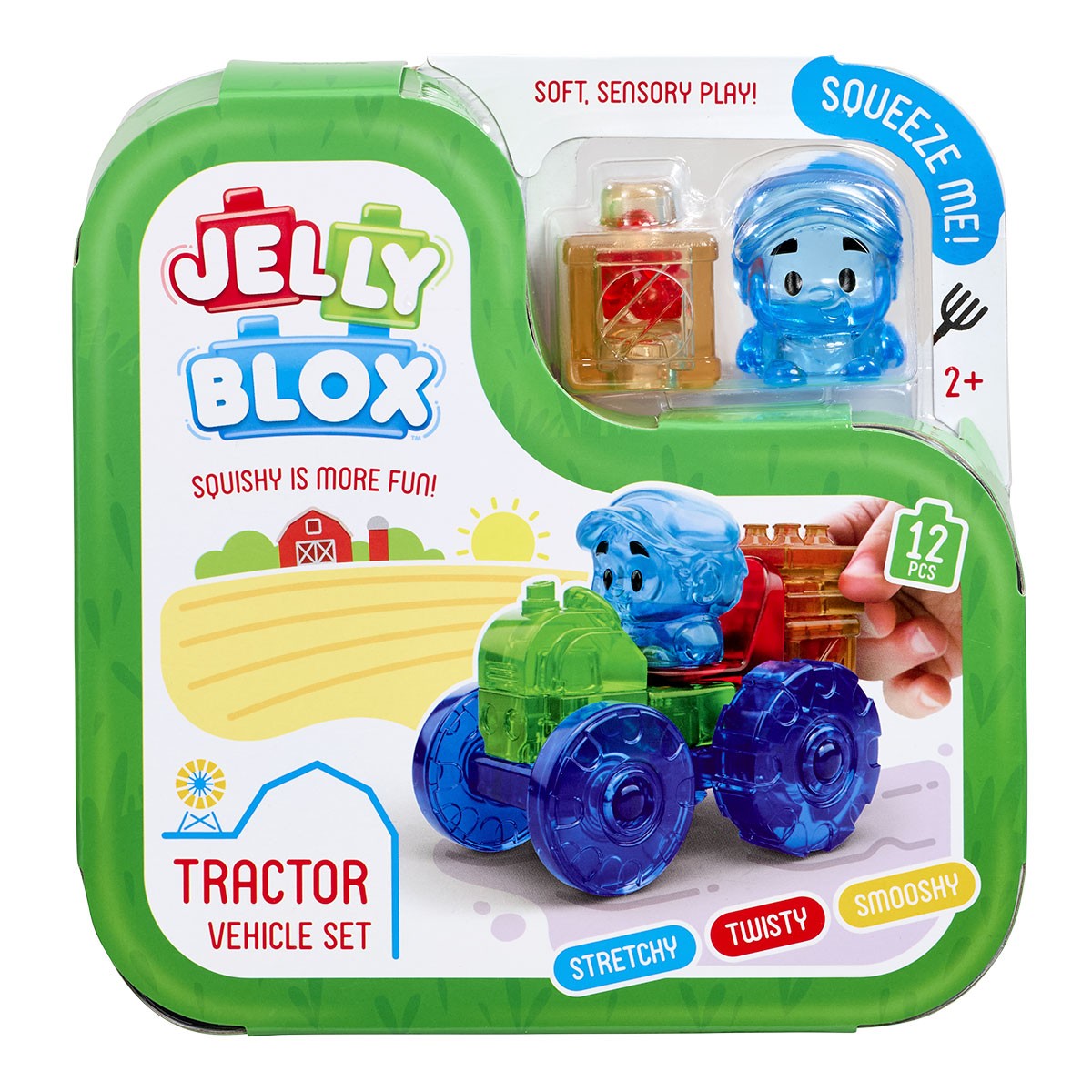 747грн+15%дисконт Арт.932945 Сенсорний конструктор Jelly Blox - Барвистий трактор
