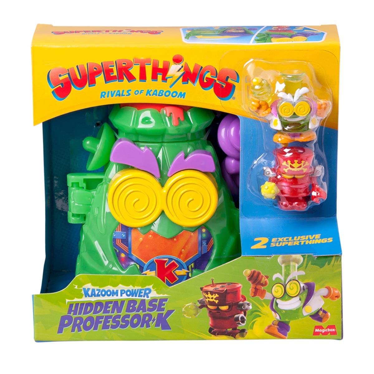 465грн+10% дисконт Арт.PSTSP112IN250 Ігровий набір SuperThings серії Kazoom Power - Прихована база Професора К