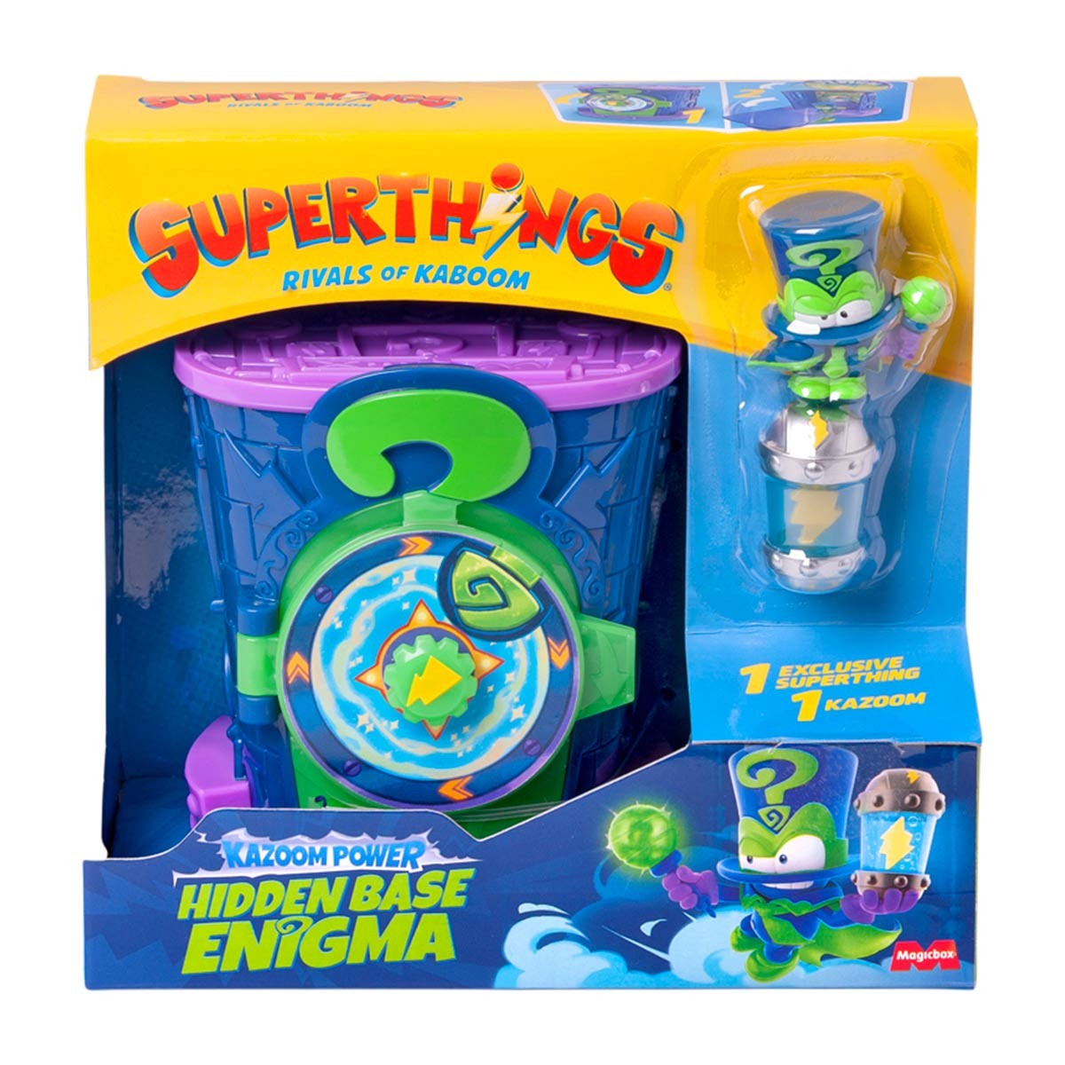 465грн +10% дисконт Арт.PSTSP112IN230 Ігровий набір SuperThings серії Kazoom Power - Прихована база Енігма