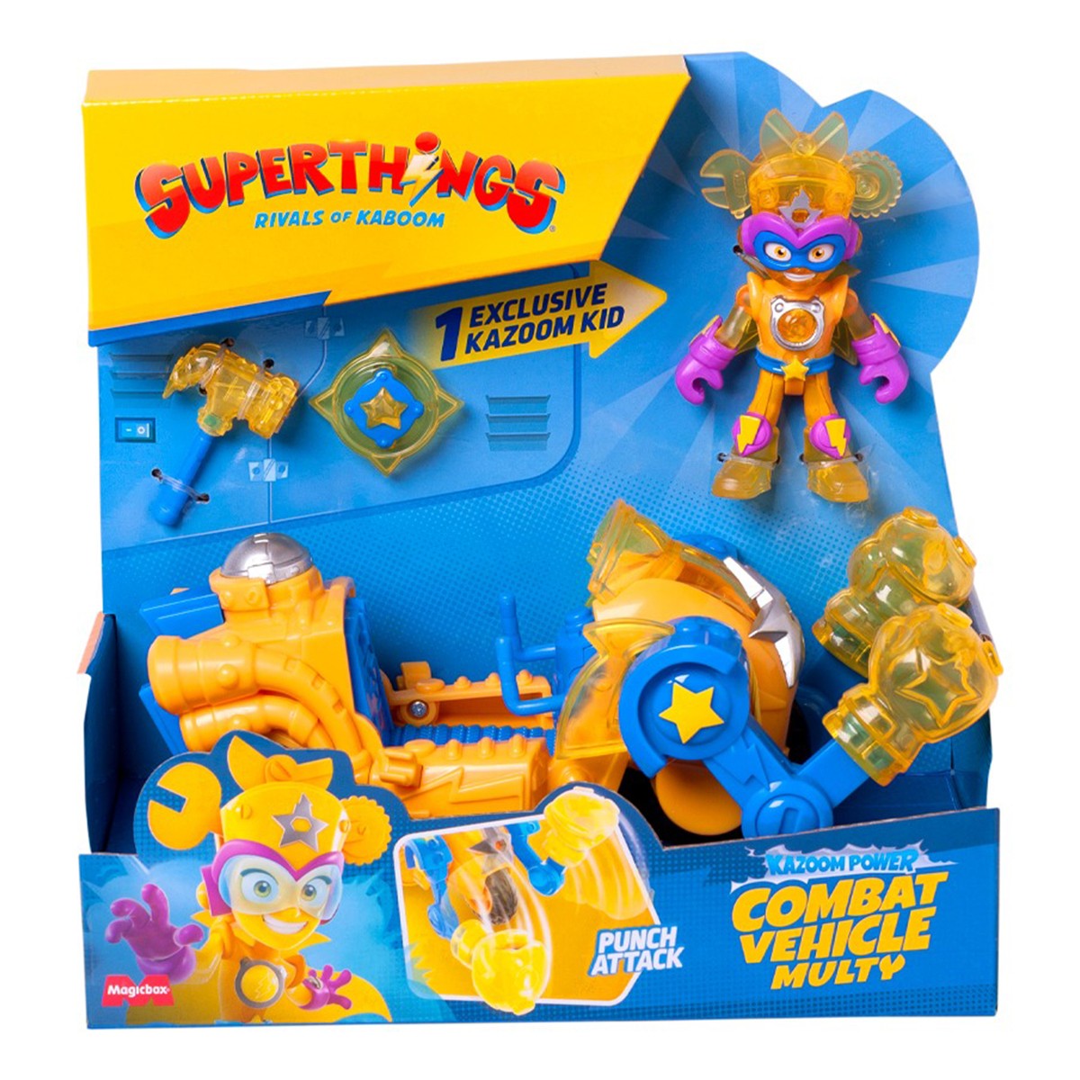 755грн+10% дисконт Арт.PSTSP116IN220 Ігровий набір SuperThings серії Combat Vehicles - Мульти-машина