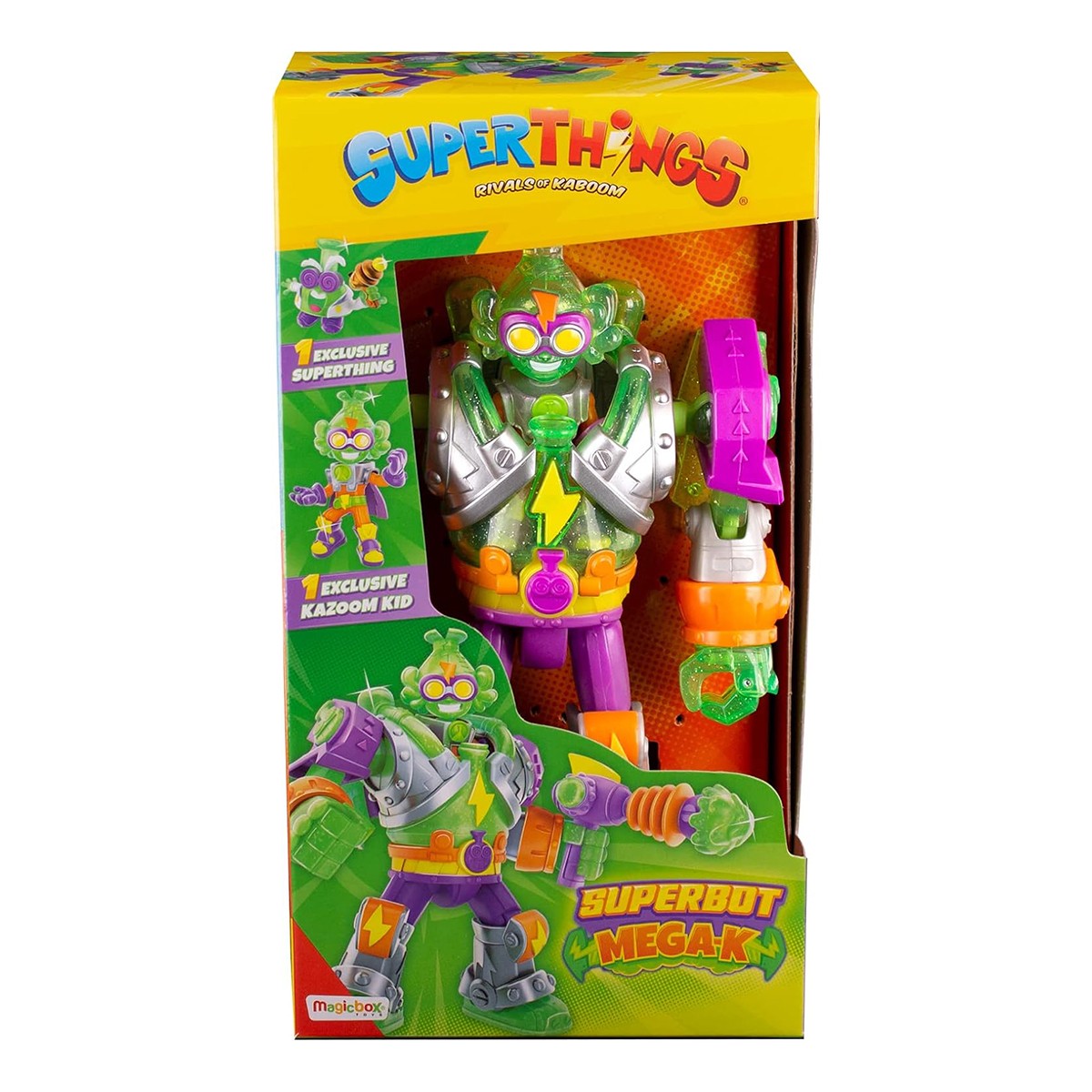 895грн+15% дисконт Арт.PSTSP116IN20 Ігровий набір Superthings S – Супербот Мега-К