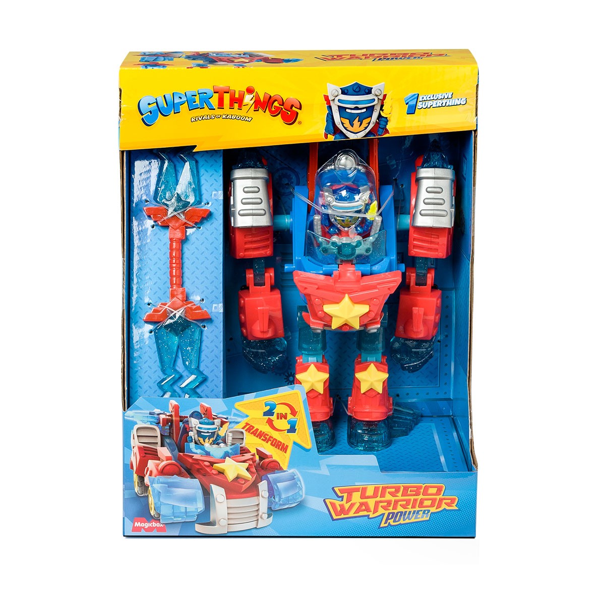 АКЦІЯ 999ГРН +10% дисконт Арт.PSTSP116IN110 Ігровий набір SuperThings - Супербот Трансформер Сила