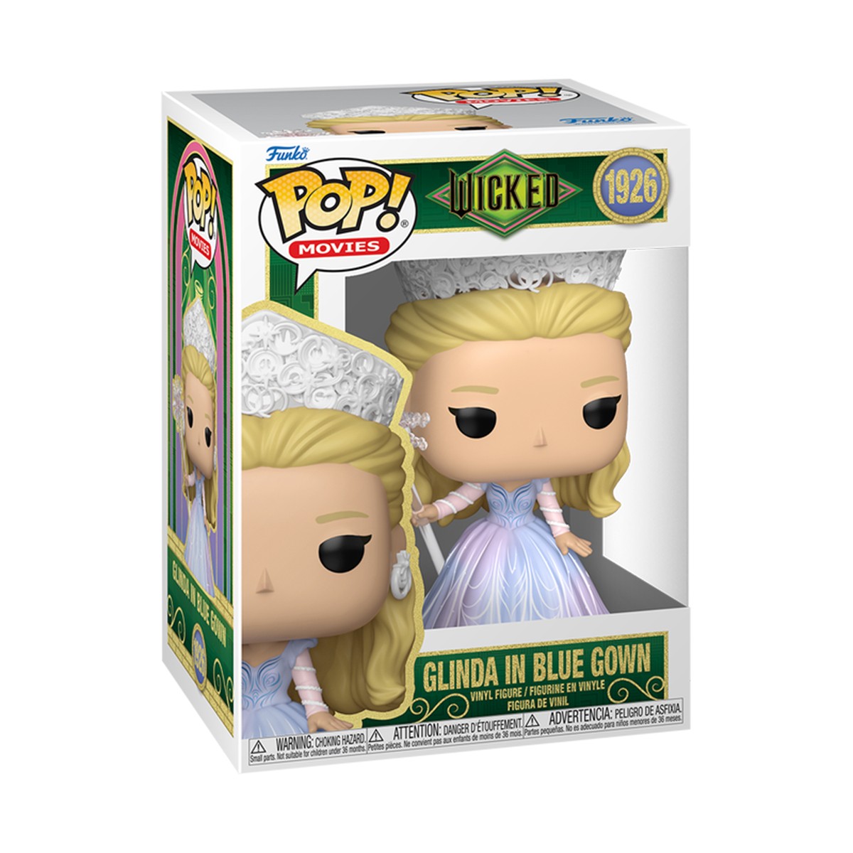 845грн+15% дисконт Арт.86671 Ігрова фігурка Funko POP! серії Wicked: Чародійка - Ґлінда у блакитній сукні