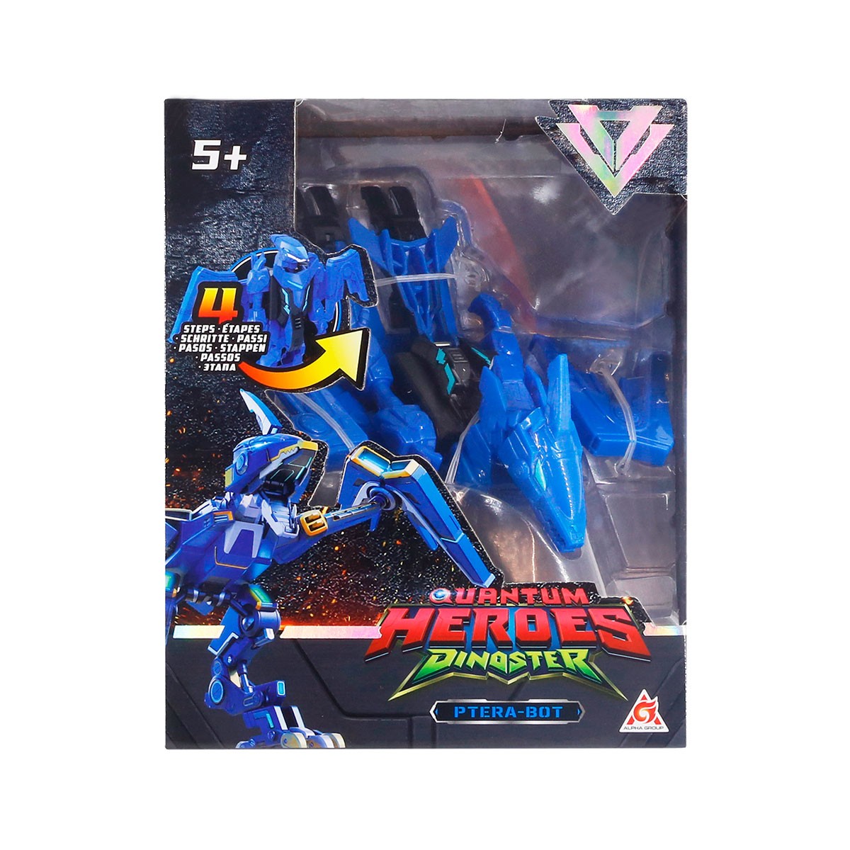 497грнм+10% дисконт Арт.EU580854 Динозавр-трансформер Dinoster – Джей Мін