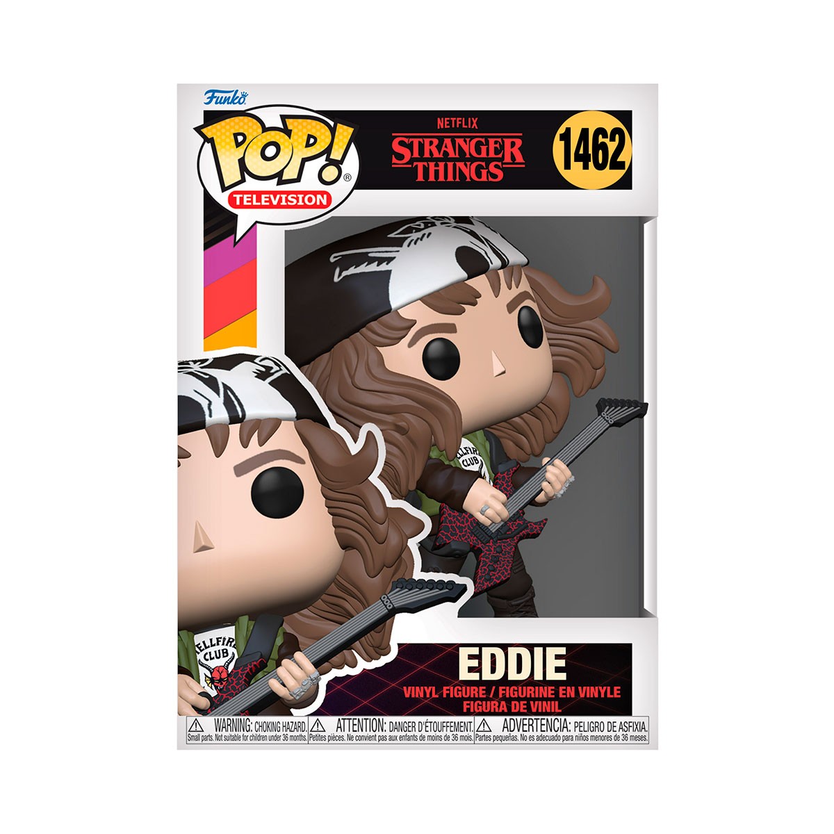 845грн+15% дисконт Арт.72138 Ігрова фігурка Funko POP! - Мисливець Едді з гітарою