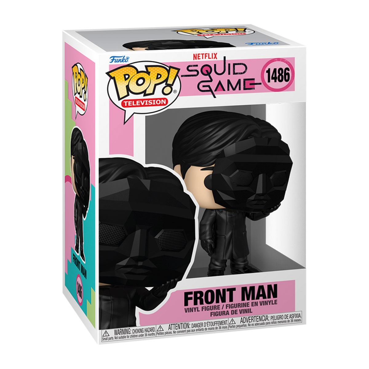 895грн+15% дисконт Арт.79730 Ігрова фігурка Funko POP! серії Гра в кальмара S2 - Фронтмен